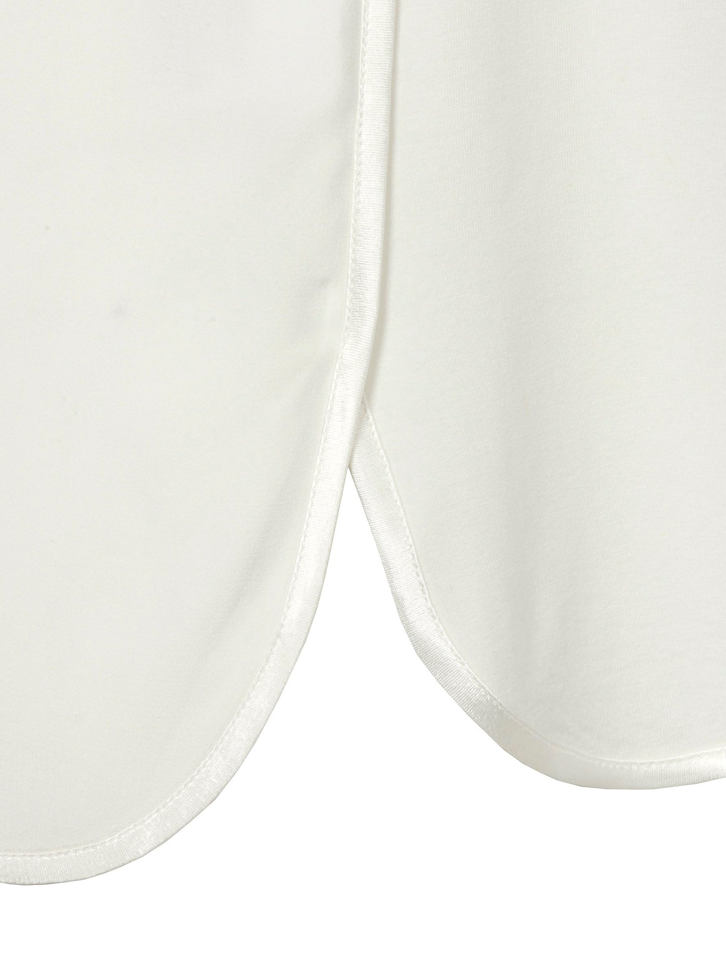 Bluse V-Ausschnitt ohne Arm (Offwhite)