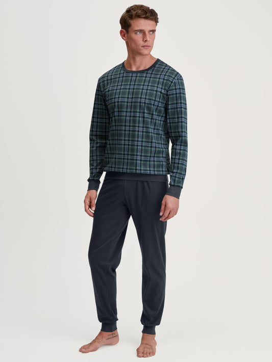 MEN Pyjamas with cuff (Dark Glen)