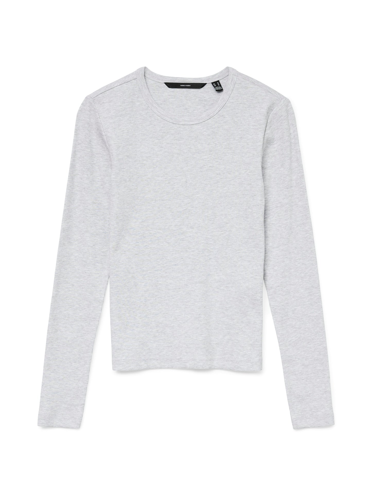 Vmchloe Ls Short Top Ga Jrs Noos (Light Grey Me)