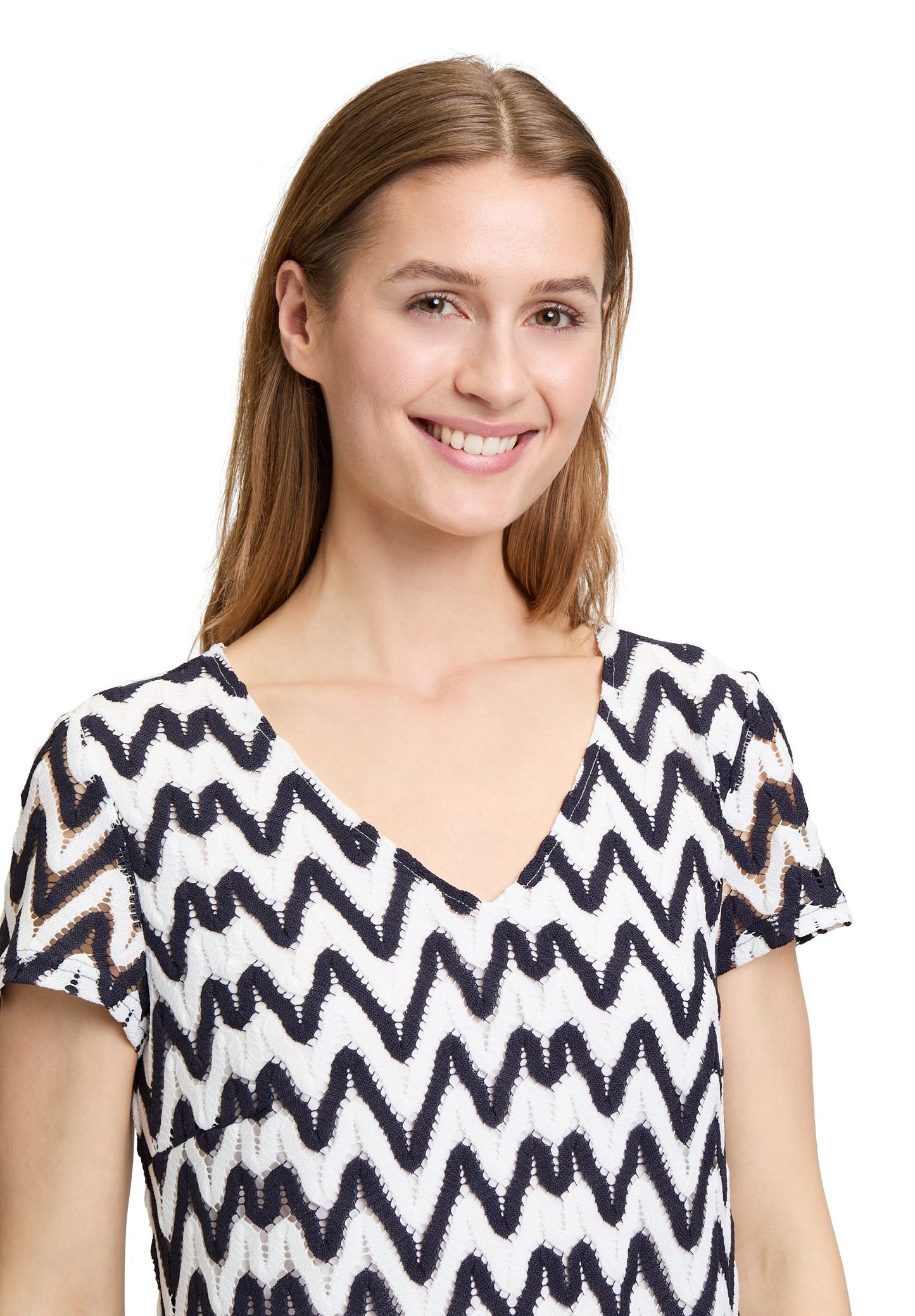 Sommerkleid (Dark Blue/cream)
