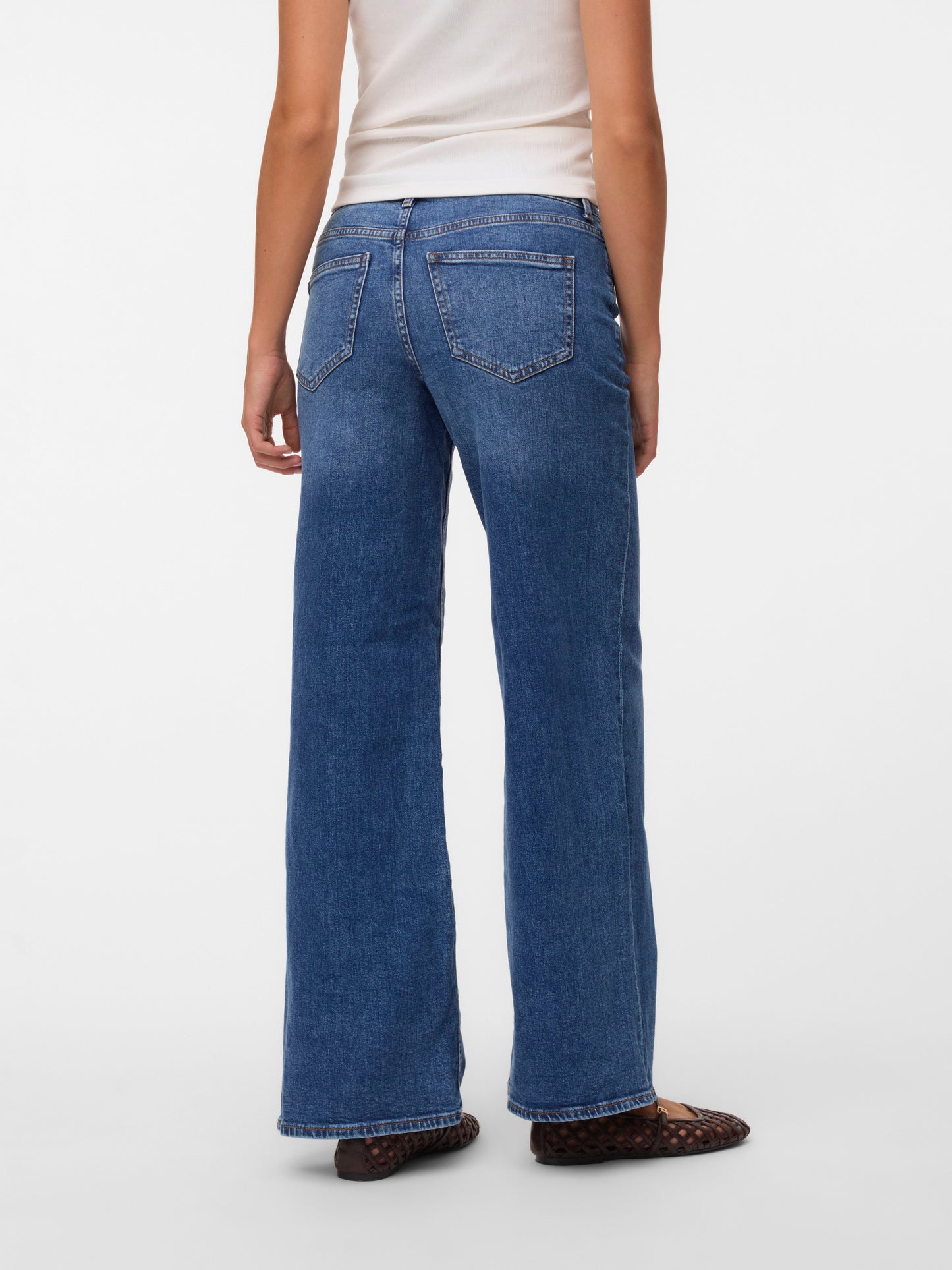 Vmsandie-stretch Mr Wide Jns Ra3087 Noos (Medium Blue D)