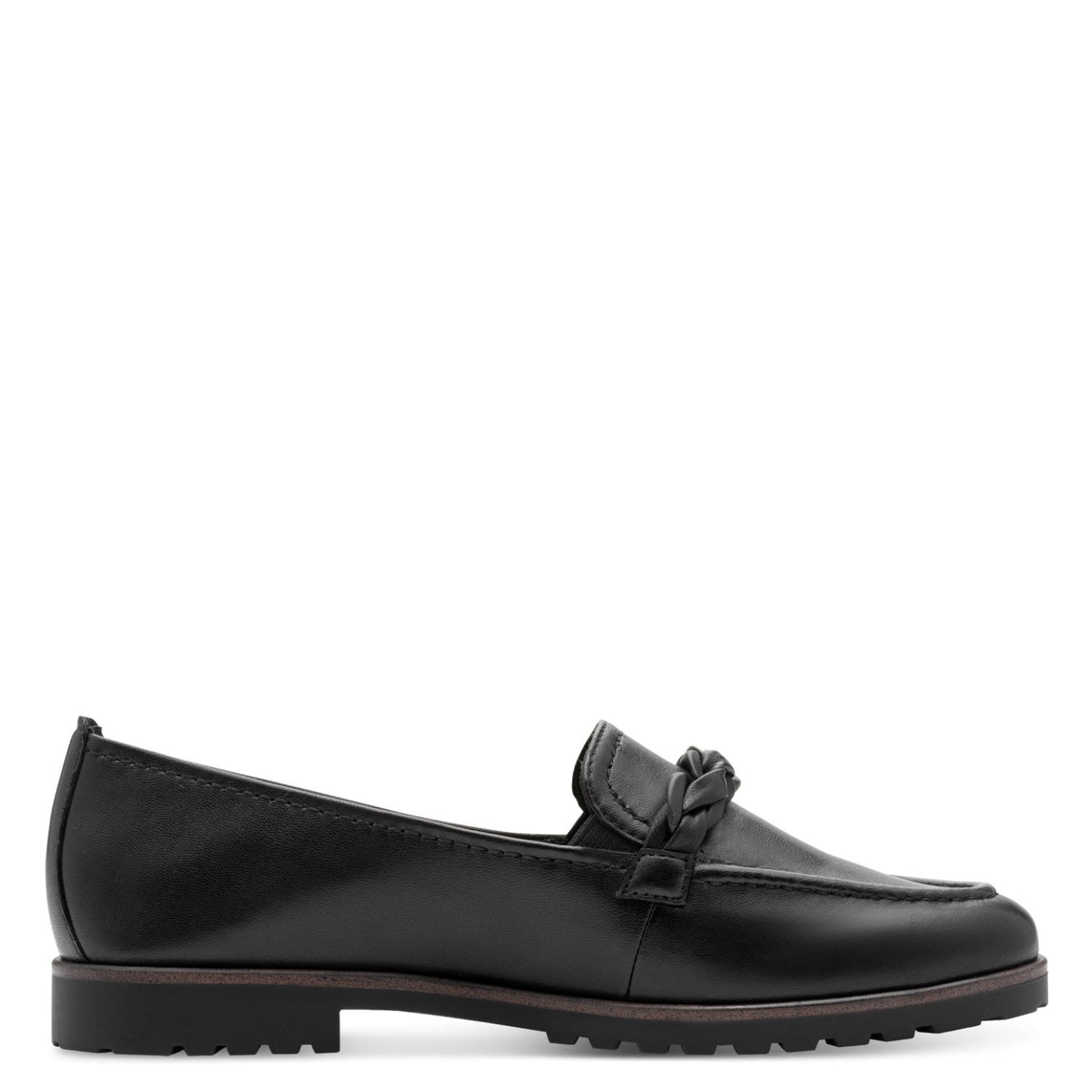 Slipper (Black Leather)