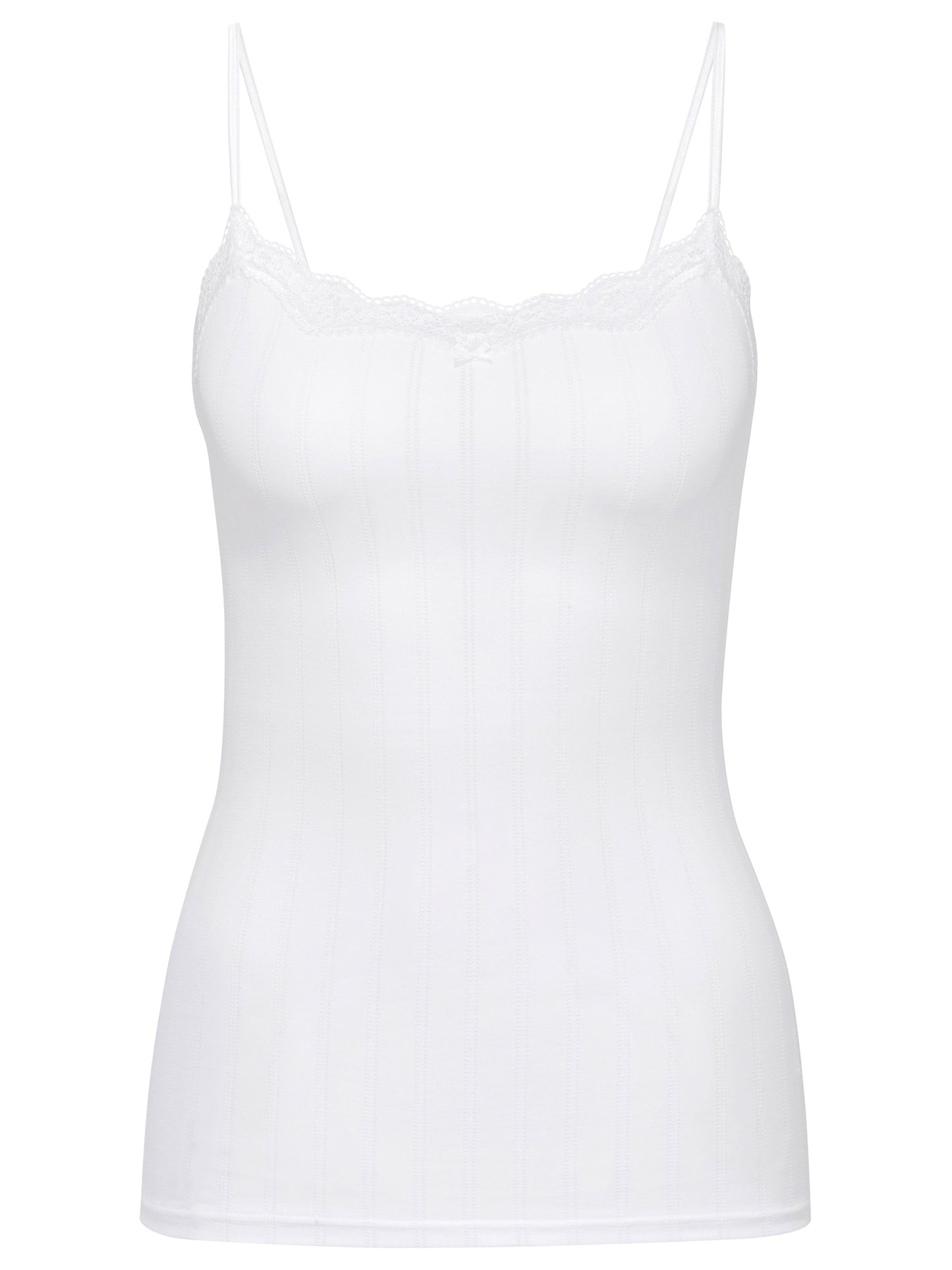WOMEN Spaghetti top (Weiss)