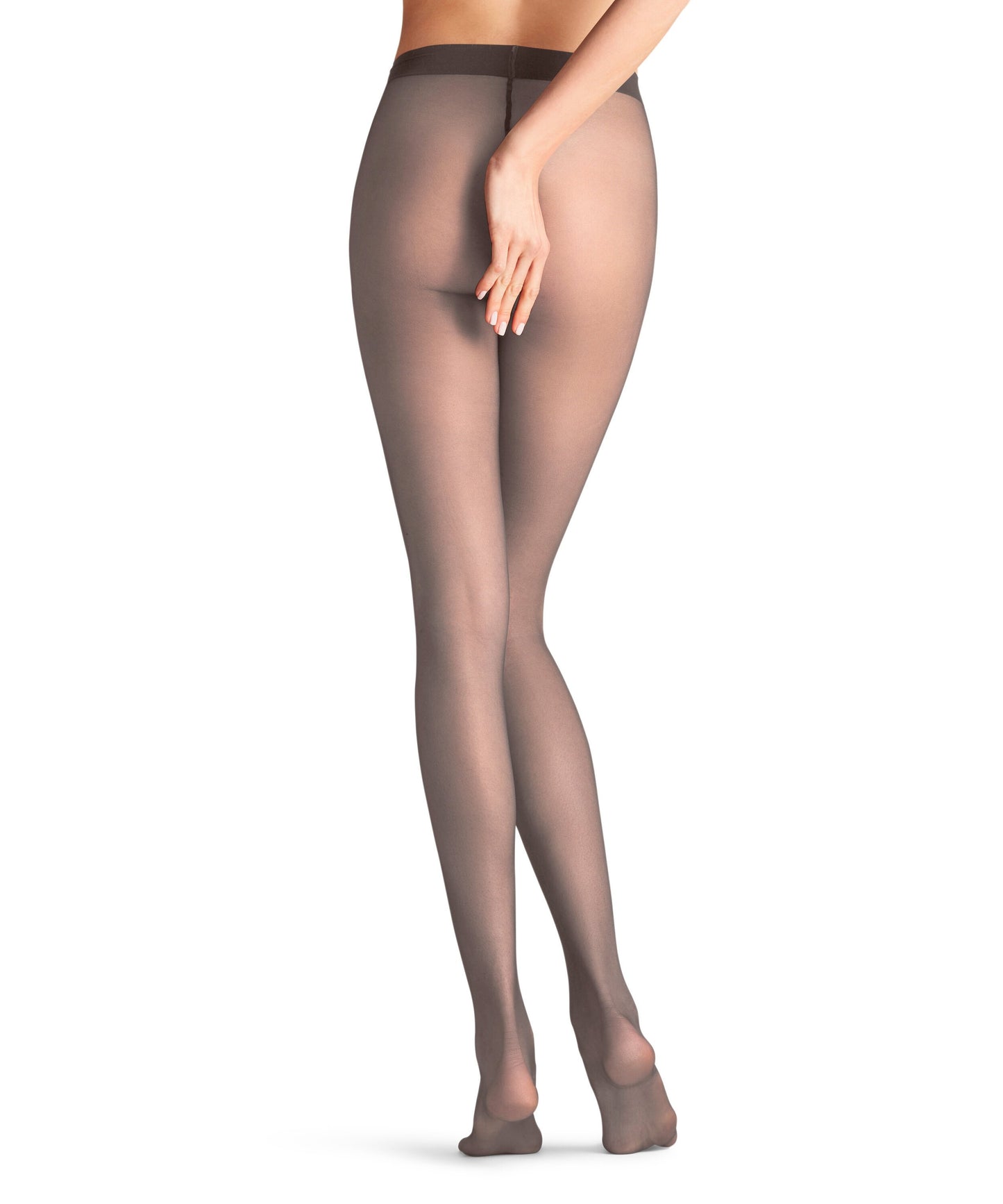 FALKE Seidenglatt 15 DEN Damen (Taupe)