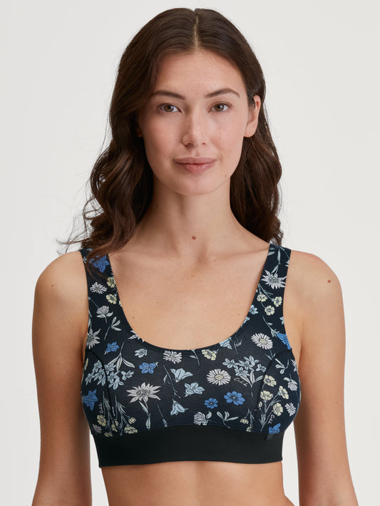 WOMEN Bustier (Black Print)