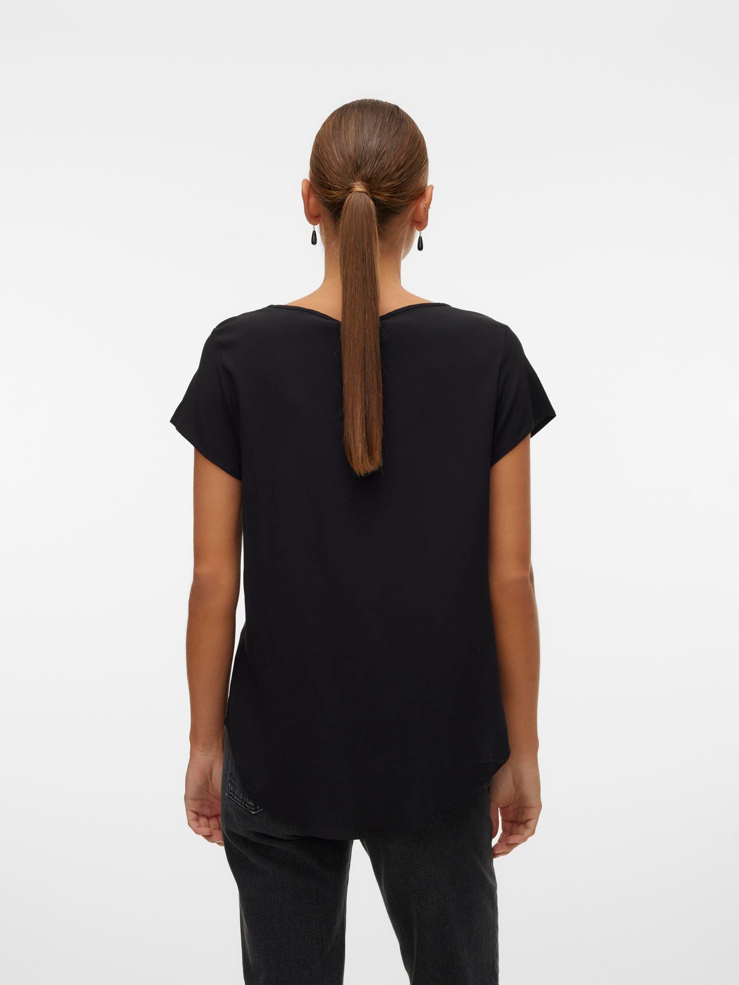 Vmbella Ss Top Wvn Ga Noos (Black)