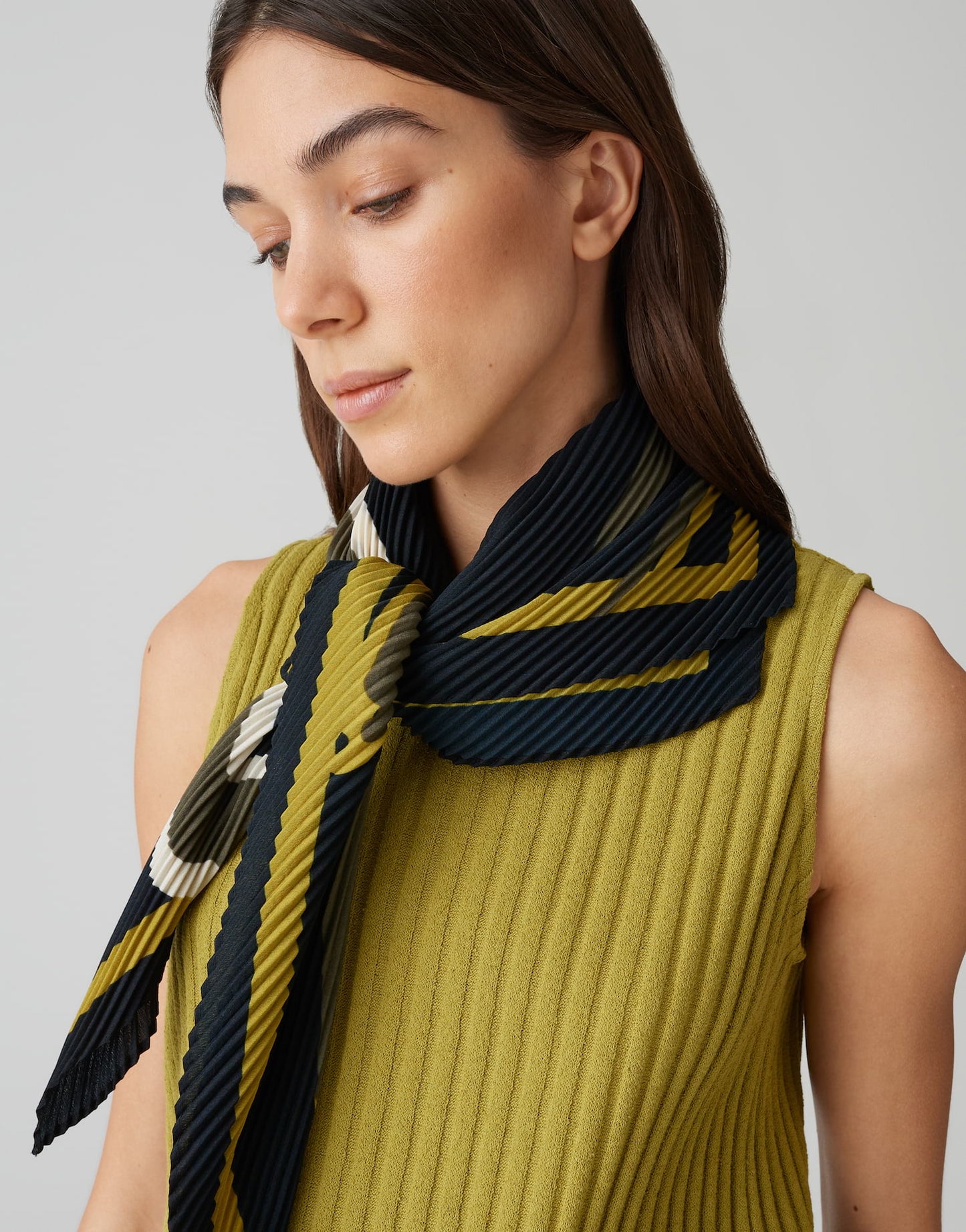 Abeti scarf (Coal Blue)
