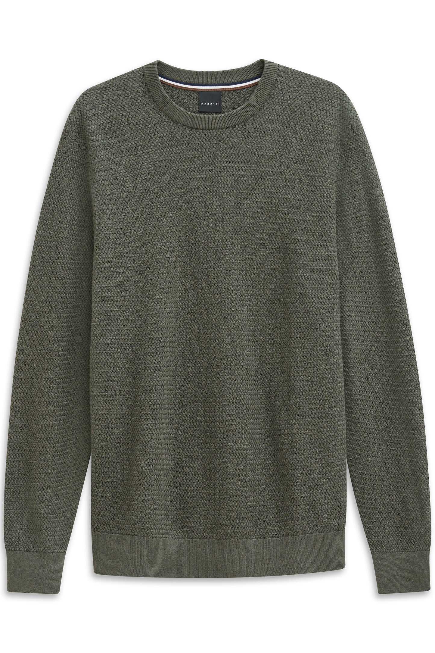 Herren Pullover 1/1 Arm (Moos)