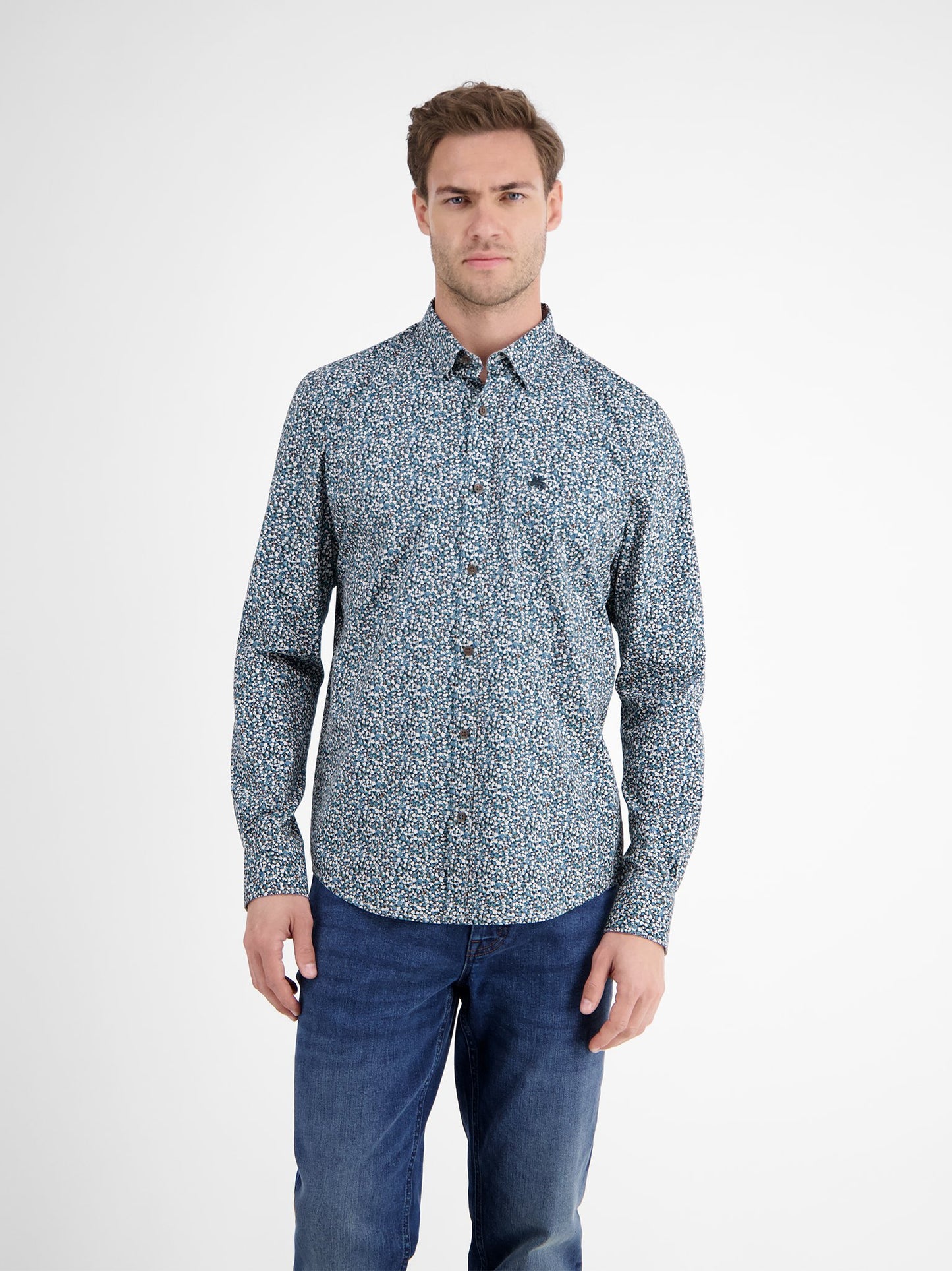 Button Down (Fjord Blue)