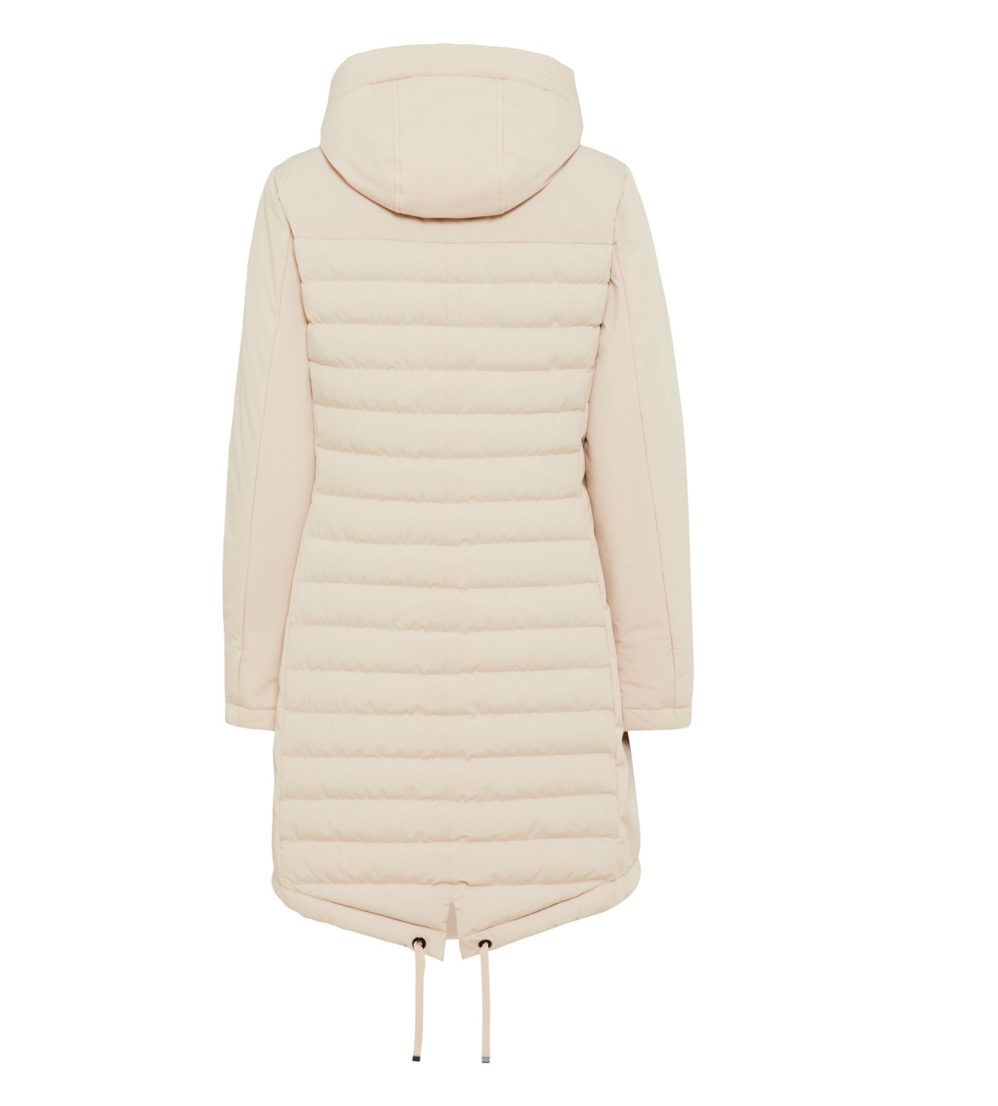 Steppkurzmantel (Beige/kitt)