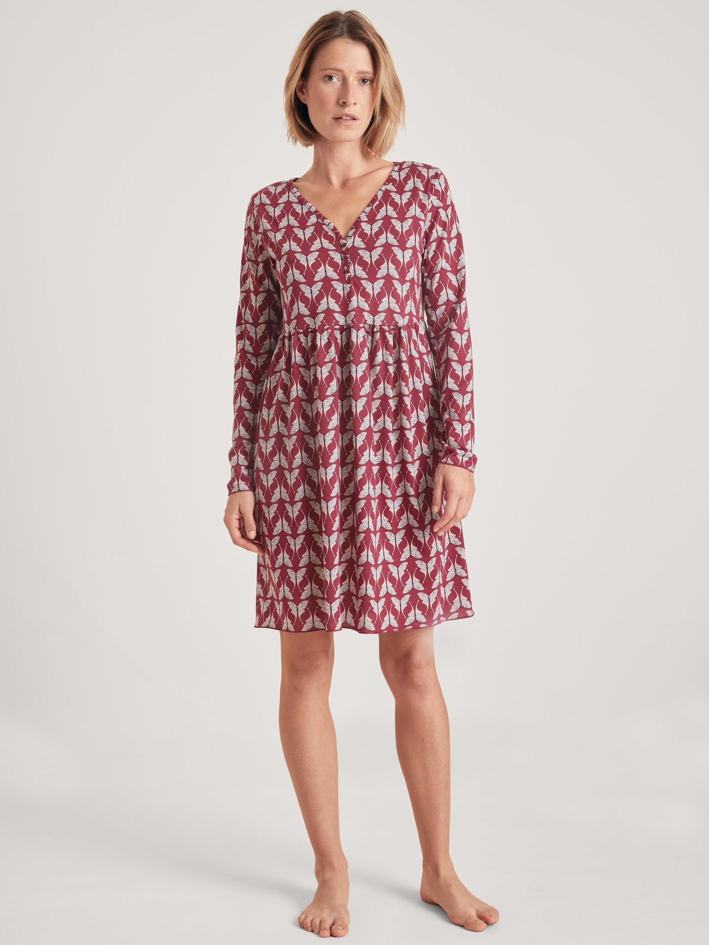 WOMEN Nightdress (Mars Red)