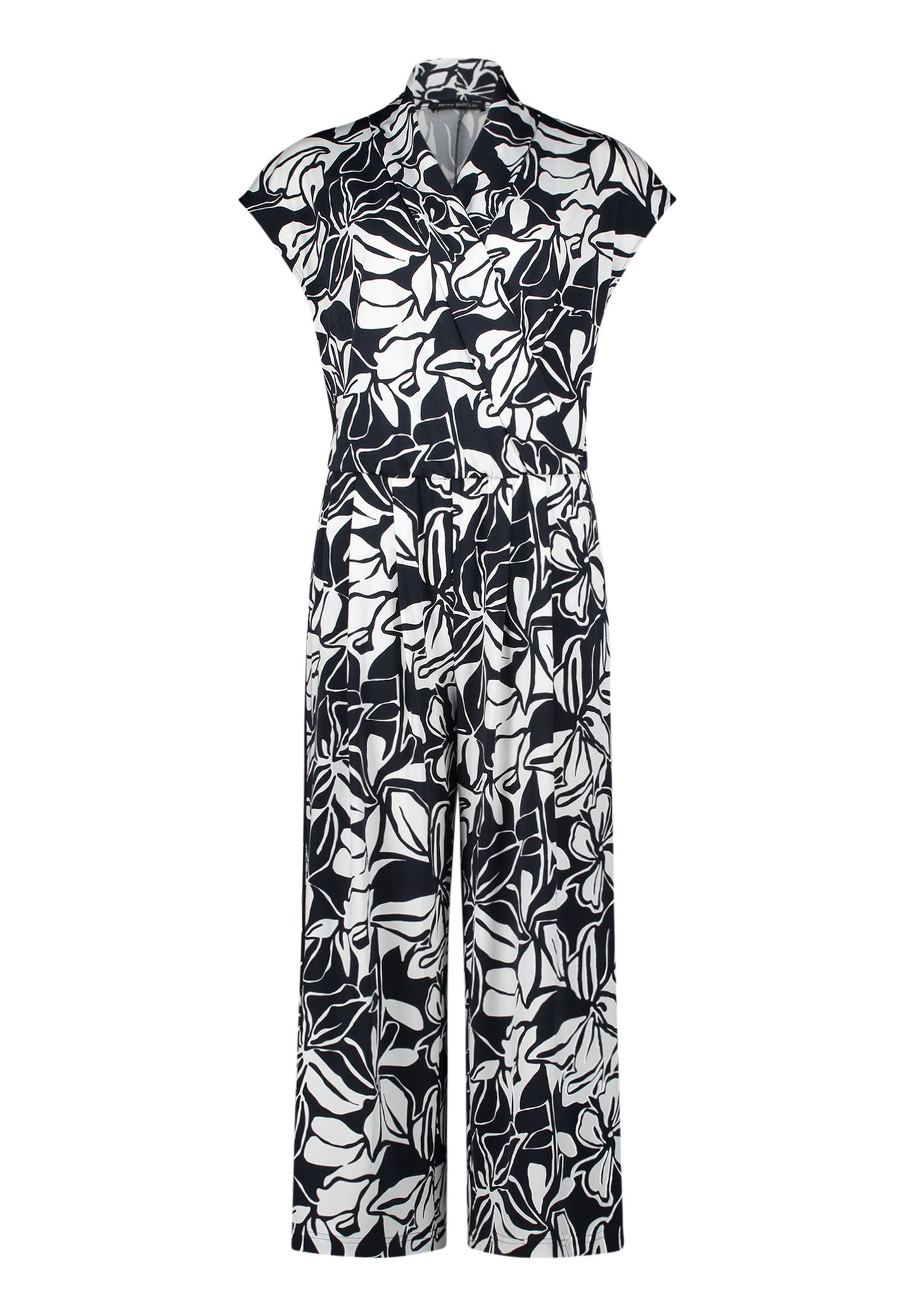 Jumpsuit (Dark Blue/cream)