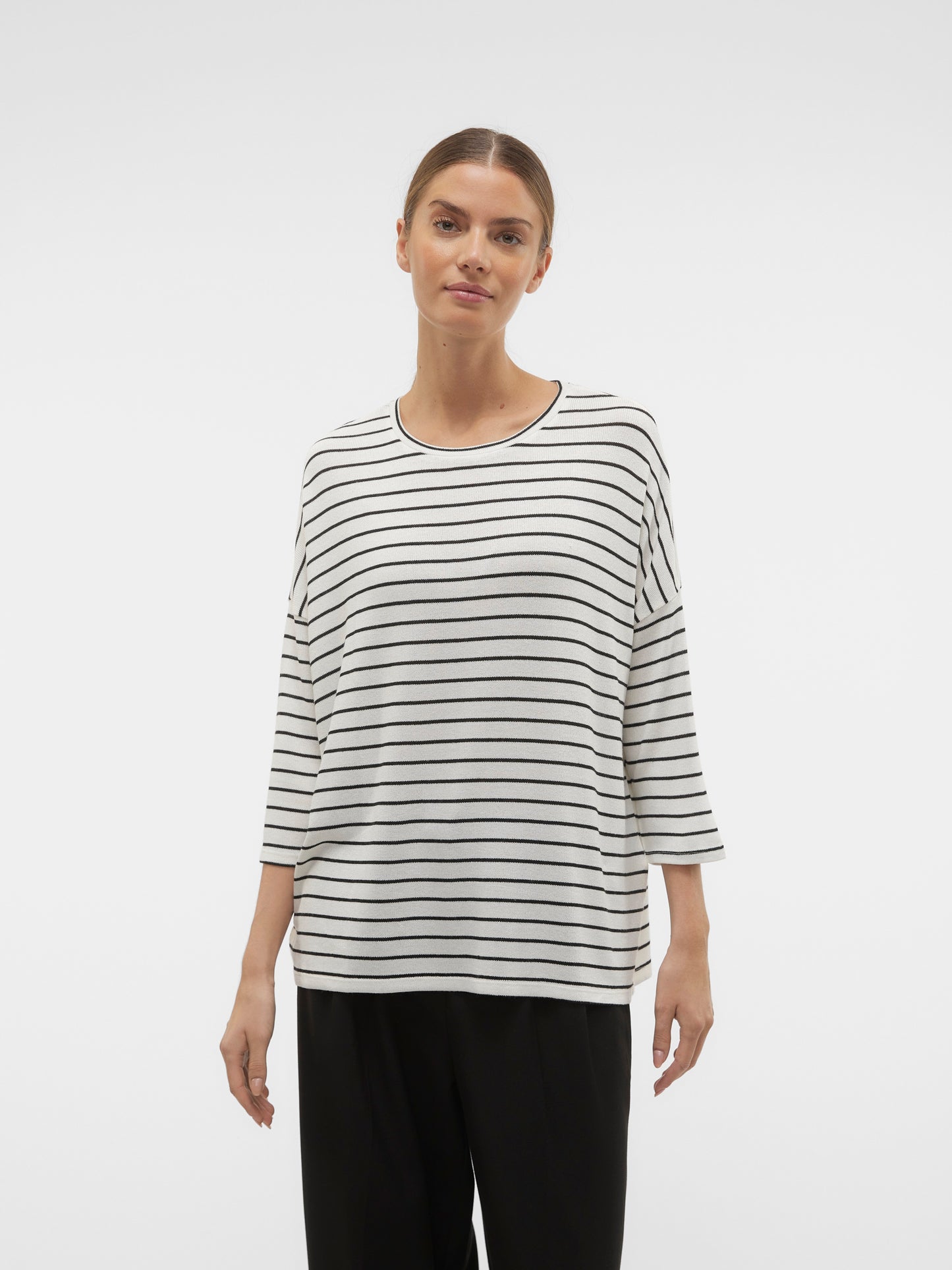 Vmbrianna 3/4 Pullover Boo Rep (Snow White)