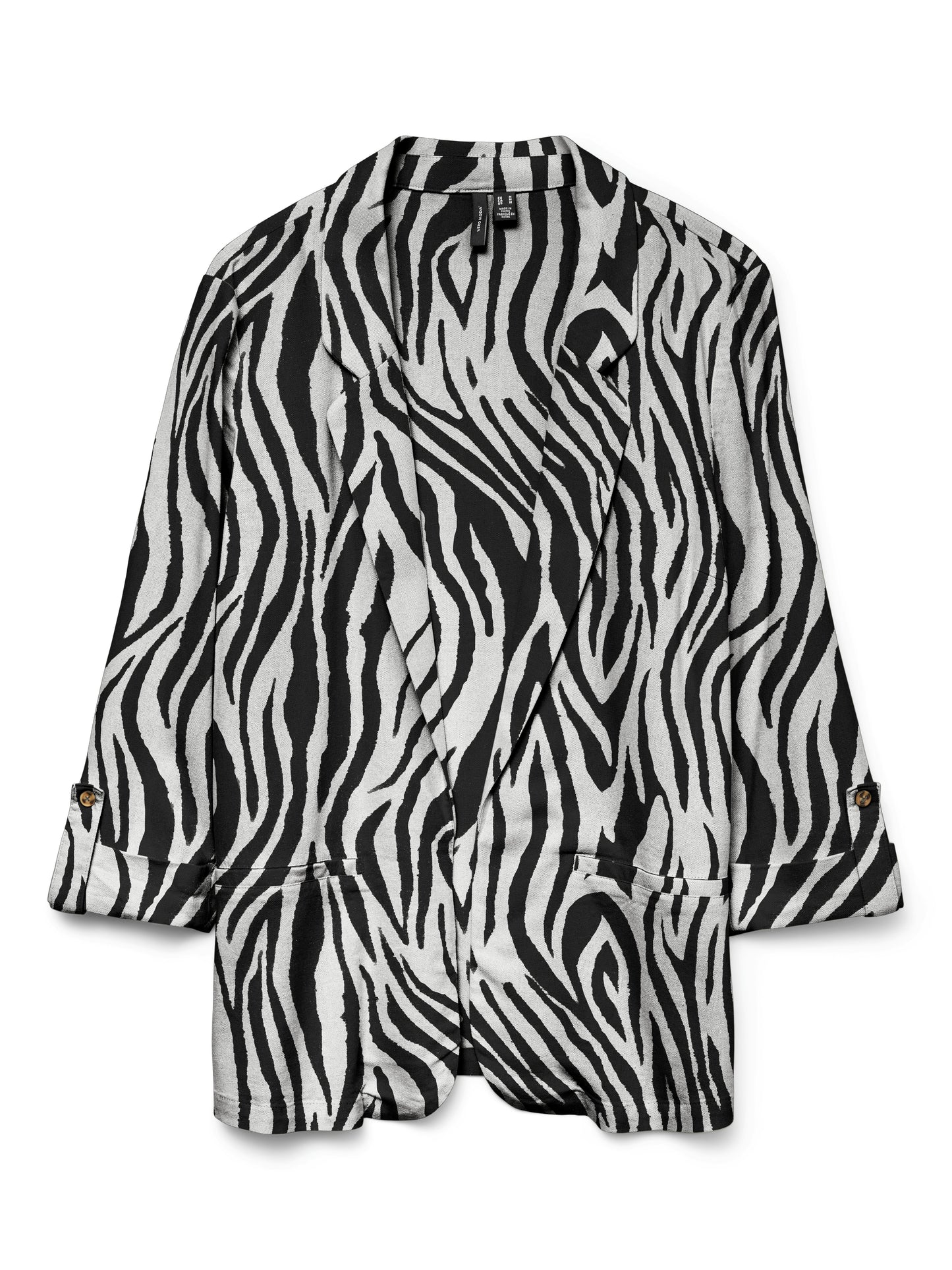 Vmjesmilo 3/4 Loose Blazer Wvn Noos (Silver Lin)