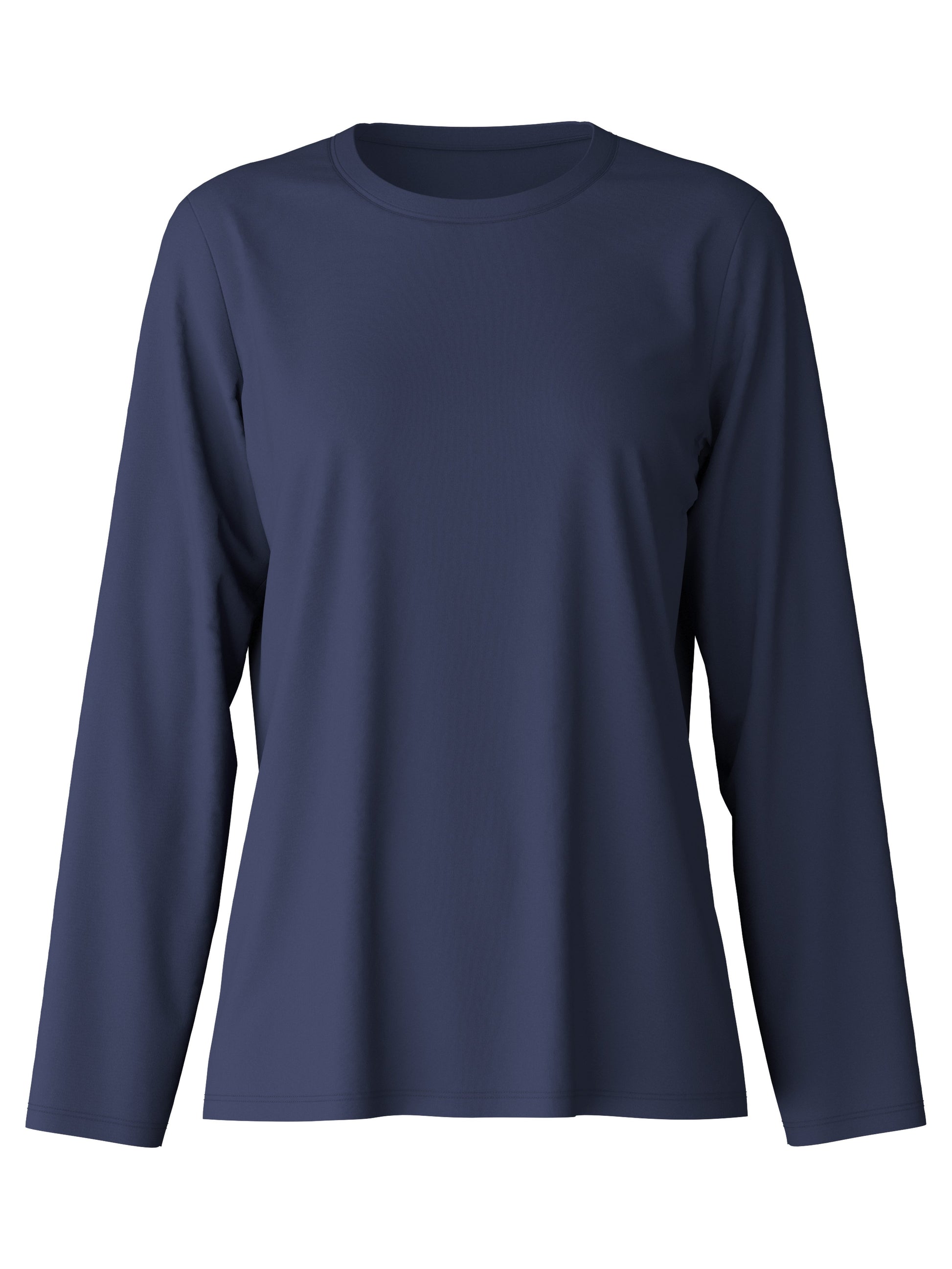 WOMEN Shirt long-sleeve (Peacoat Blue)