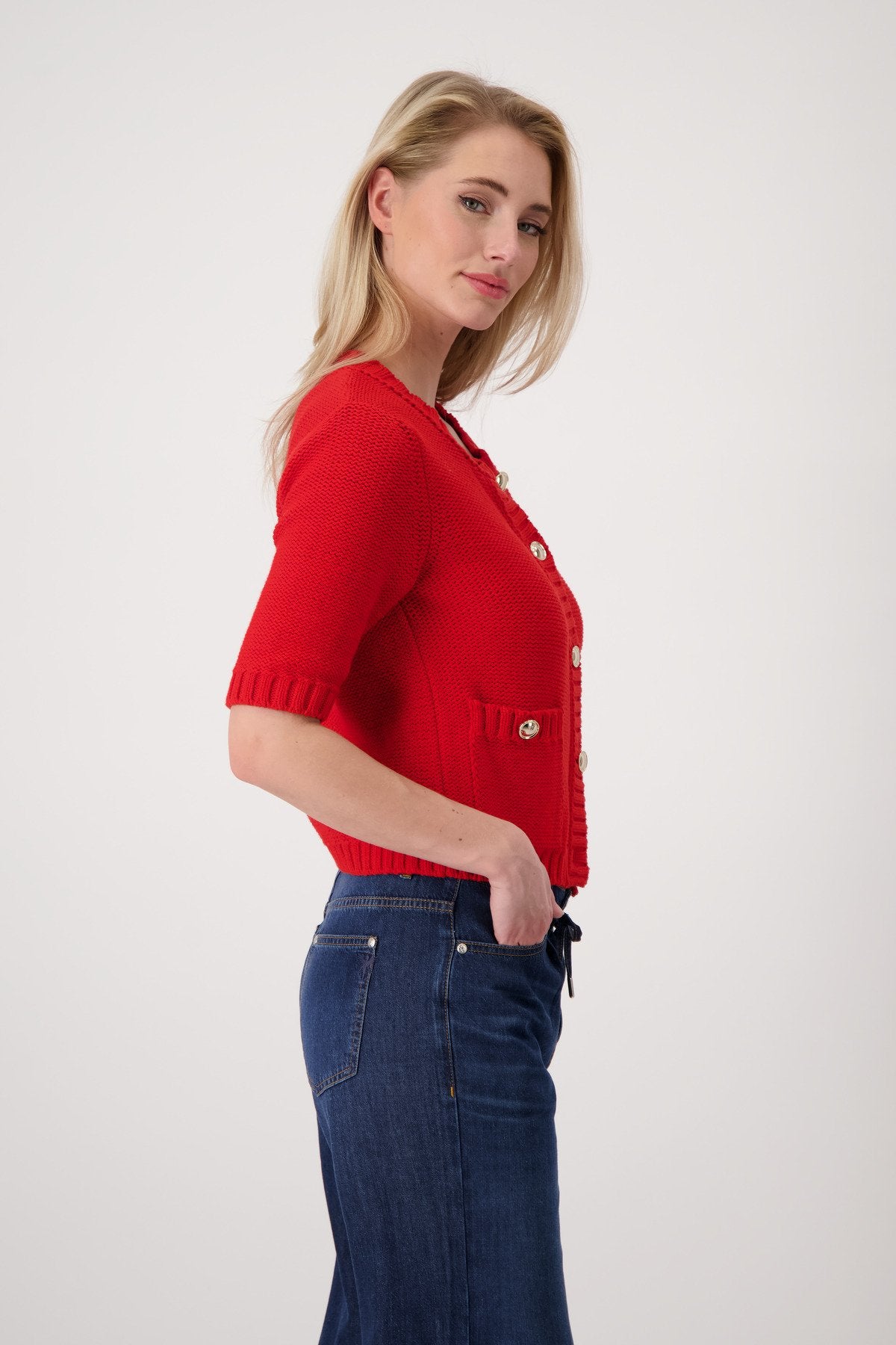 Strickjacke (Red)