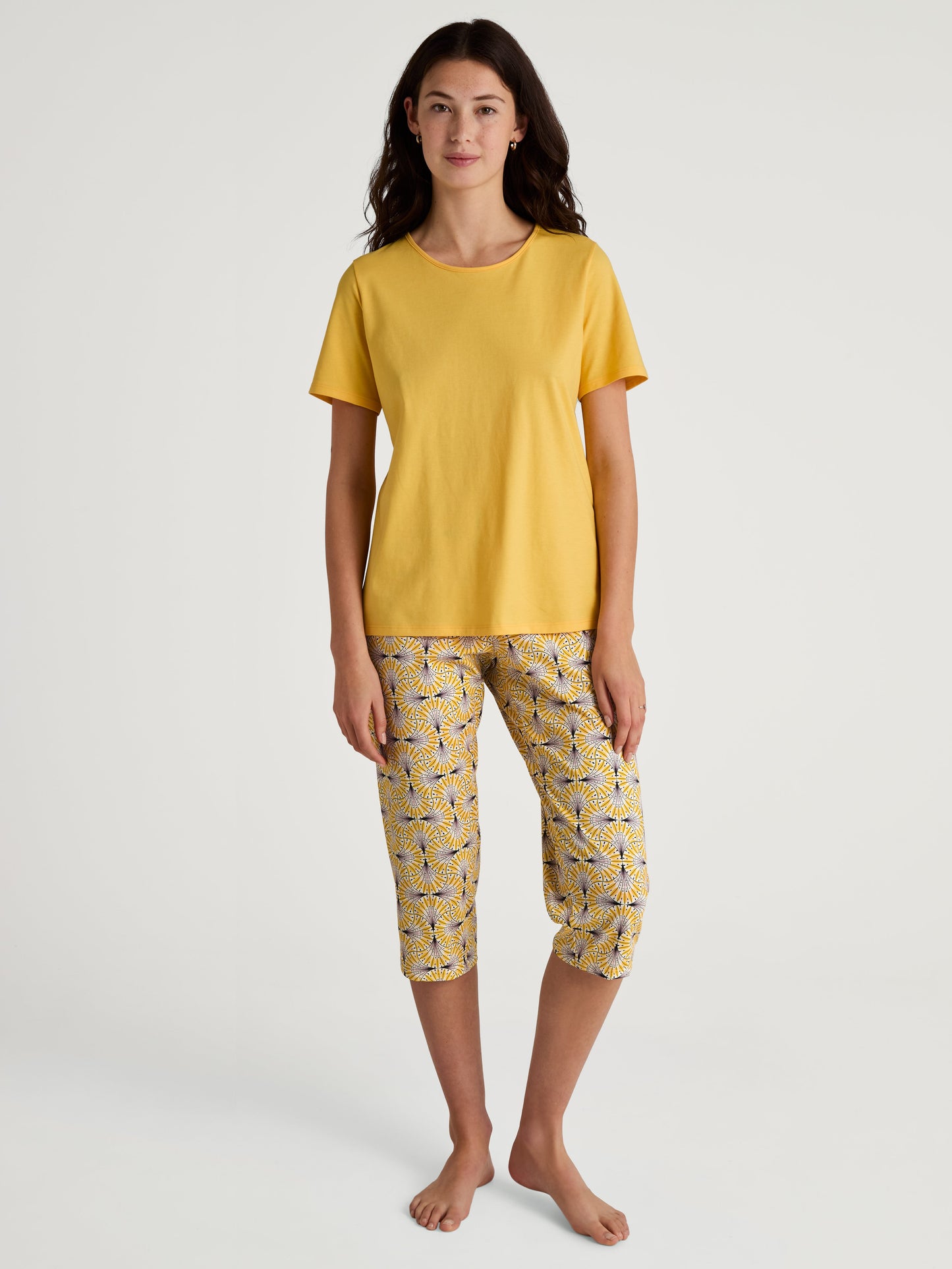 DAMEN Hose 3/4 (Ray Flower Yello)