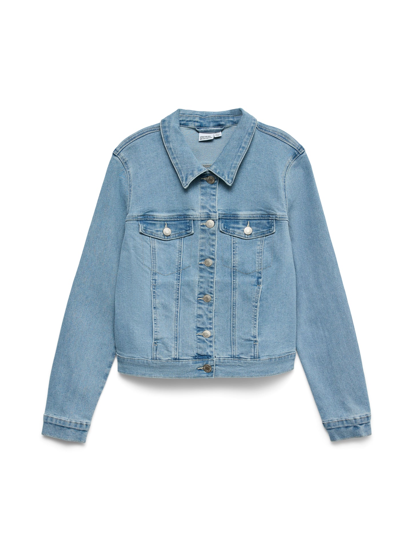 Vmluna Ls Slim Dnm Jacket Mix Ga Noos (Light Blue De)