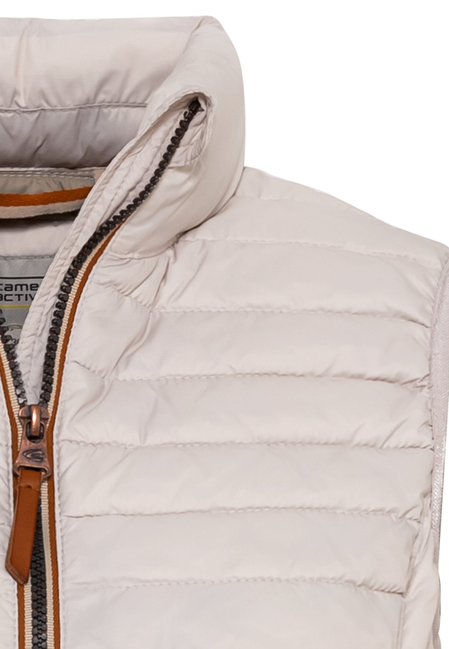 Steppweste aus 100% recyceltem Material (Khaki)