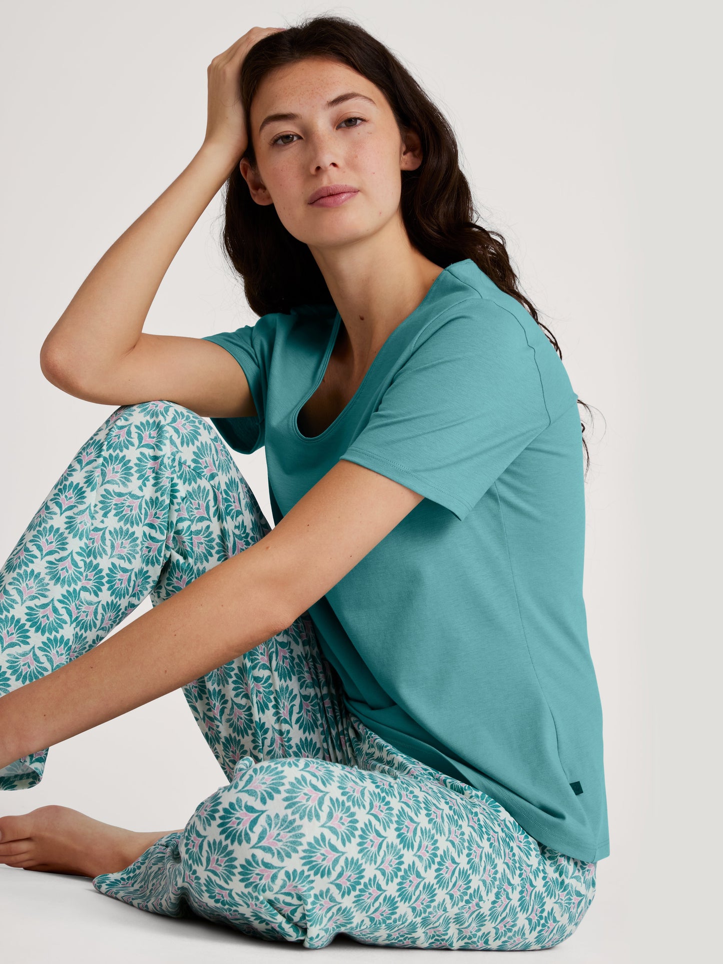WOMEN Shirt short-sleeve (Bristol Blue)