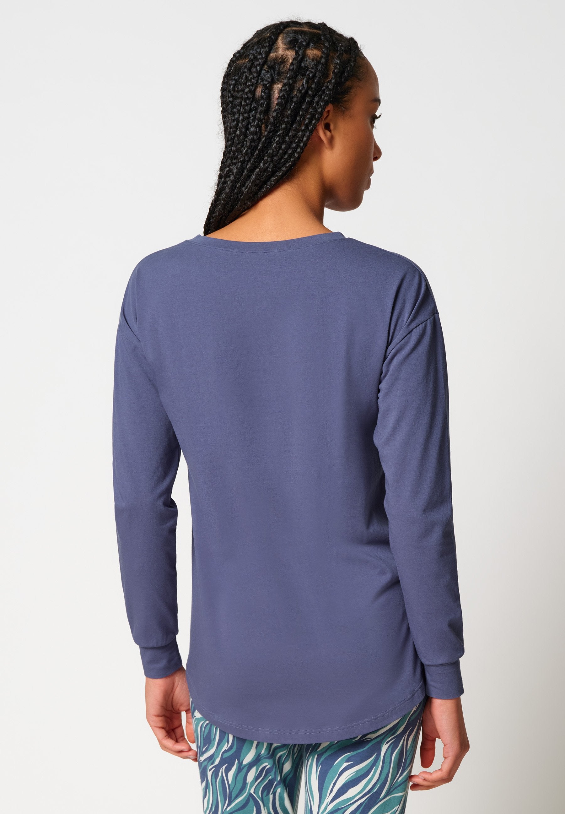 SKINY Damen Shirt lg. A. Night In Skiny 02 (Vintage Indigo)