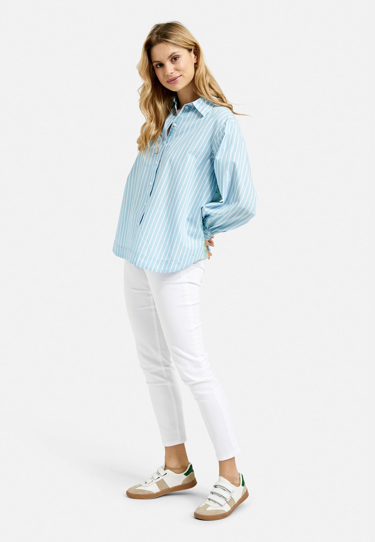 Striped Mix&Match Blouse (True Blue Print)