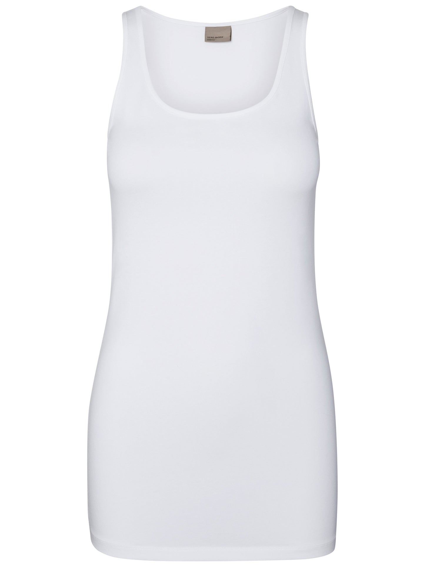 Vmmaxi My Soft Long Tank Top Noos (Bright White)