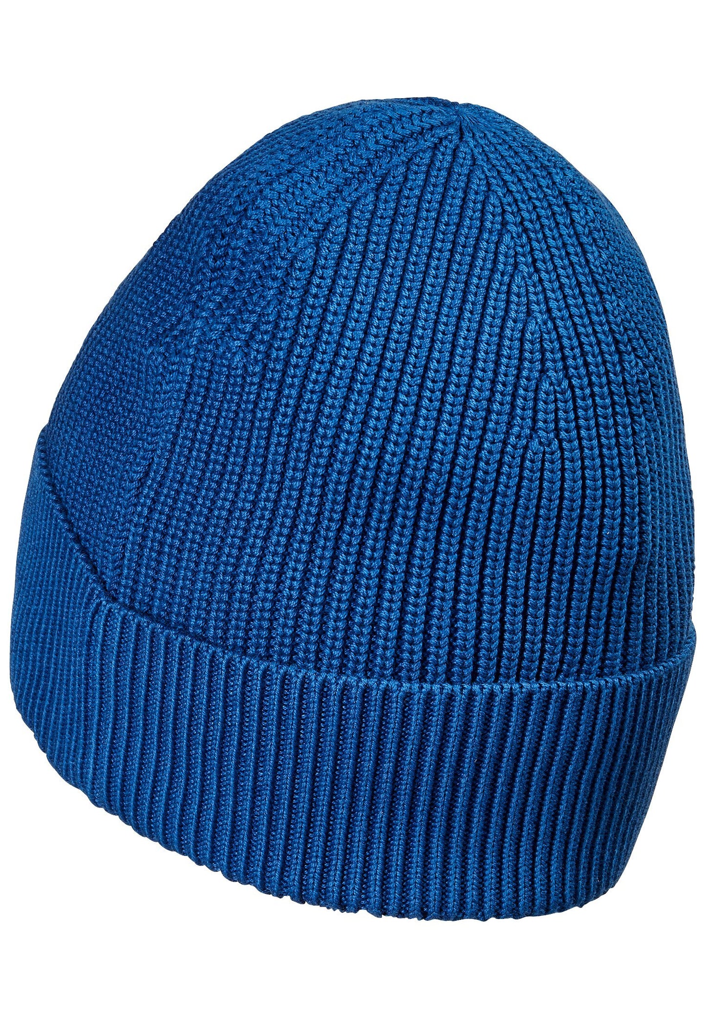 Strickmütze aus Organic Cotton (True Blue)