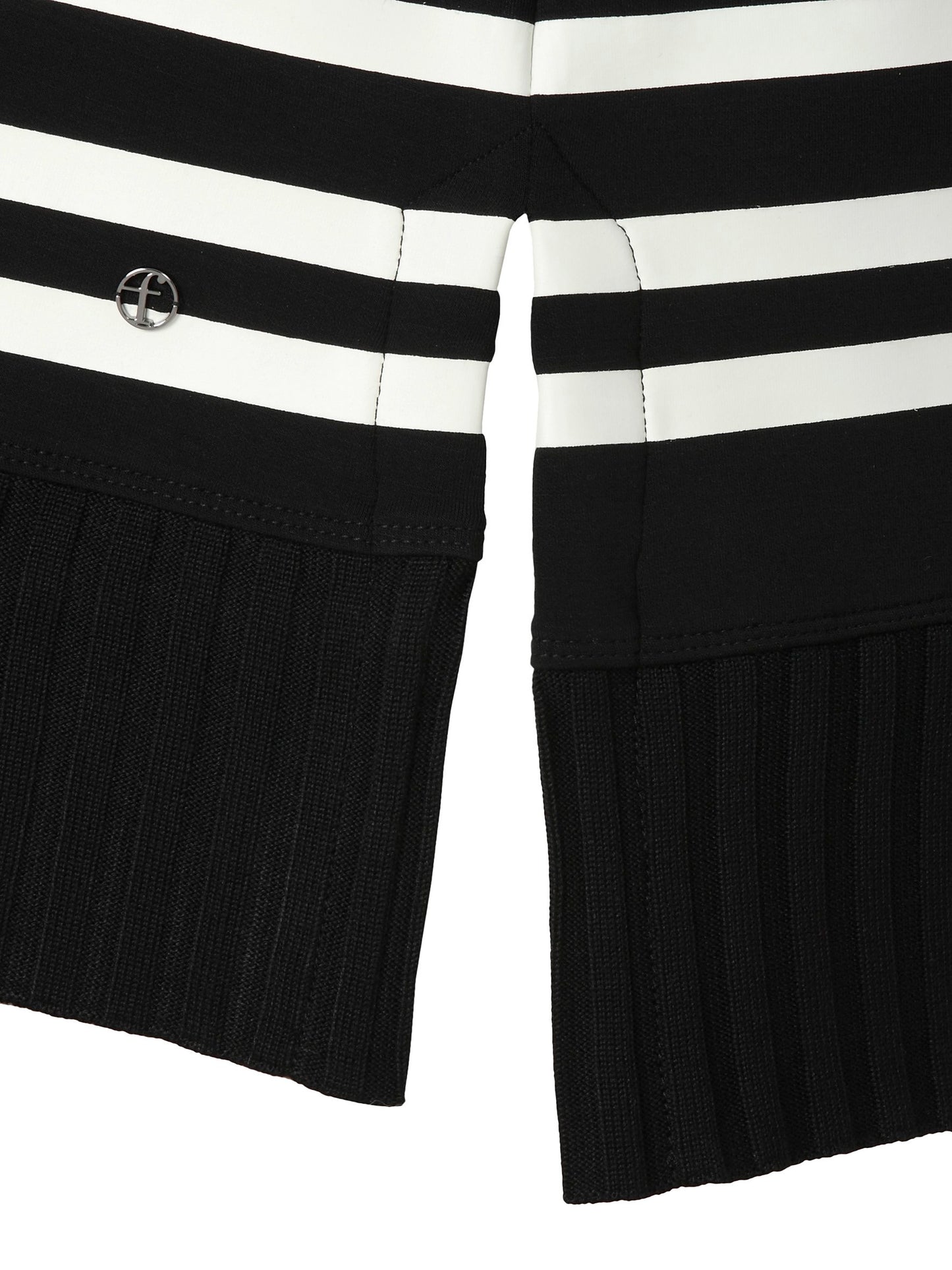 Sweatshirt Kapuze 1/1 Arm (Black / Offwh)