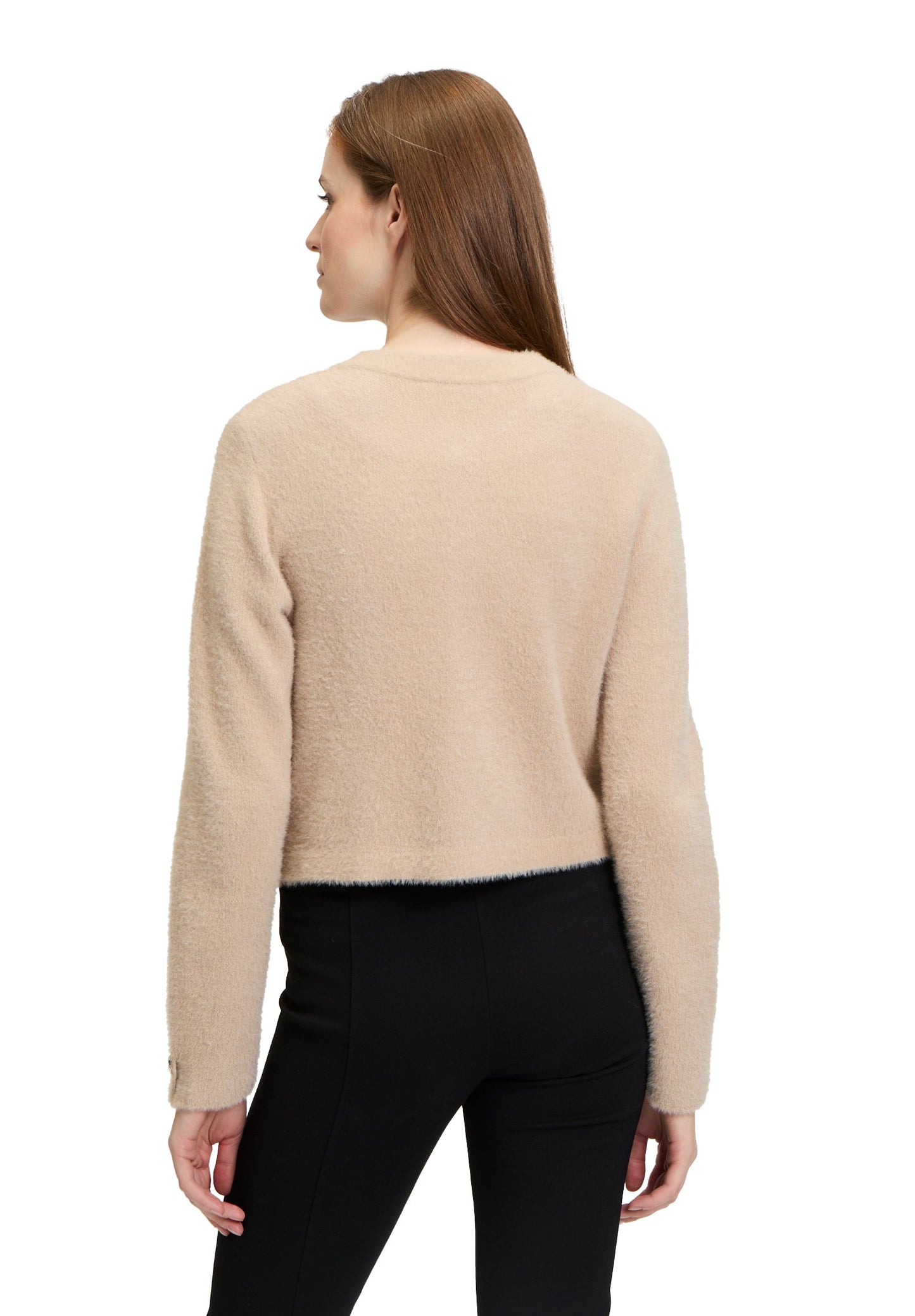 Grobstrickjacke (Classic Beige)