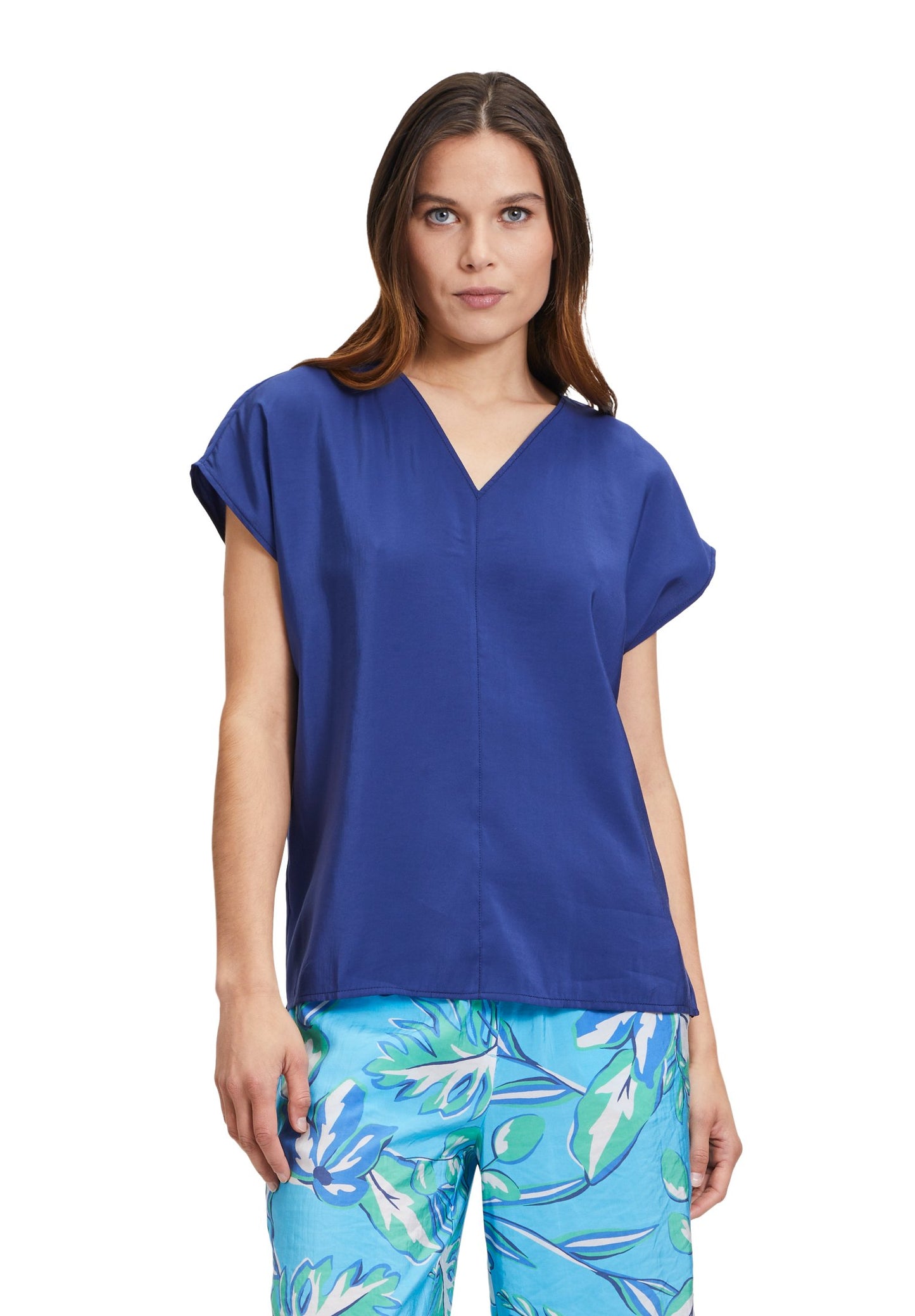 Schlupfbluse (Cobalt Blue)