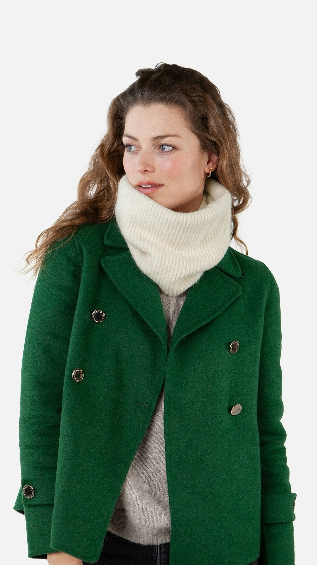 Darty Col (White Cream)