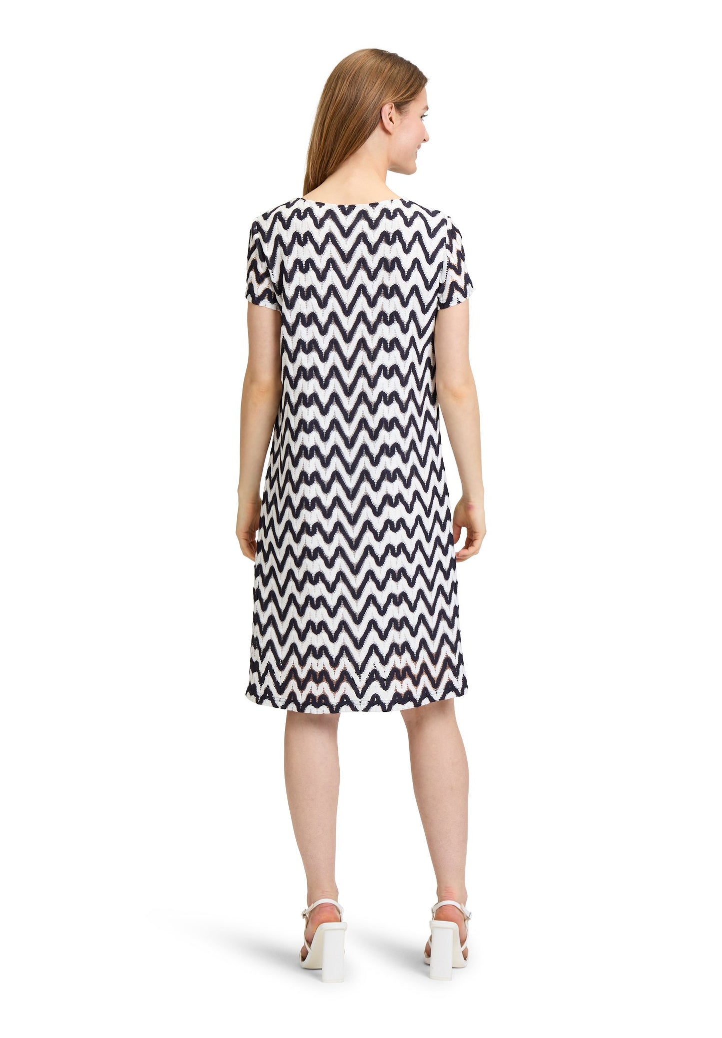 Sommerkleid (Dark Blue/cream)
