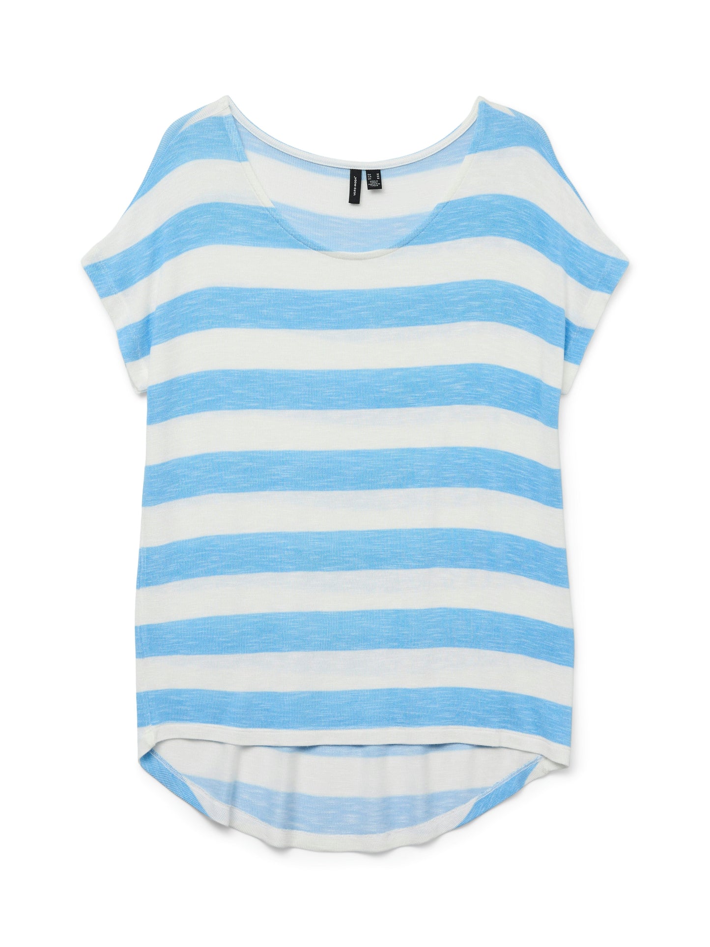 Vmwide Stripe Sl Top Jrs Noos (Azure Blue)