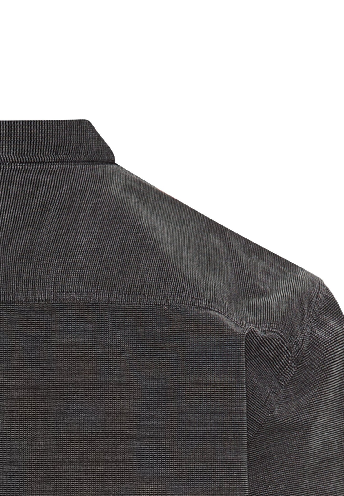 Langarmhemd mit aufgesetzten Taschen (Asphalt)