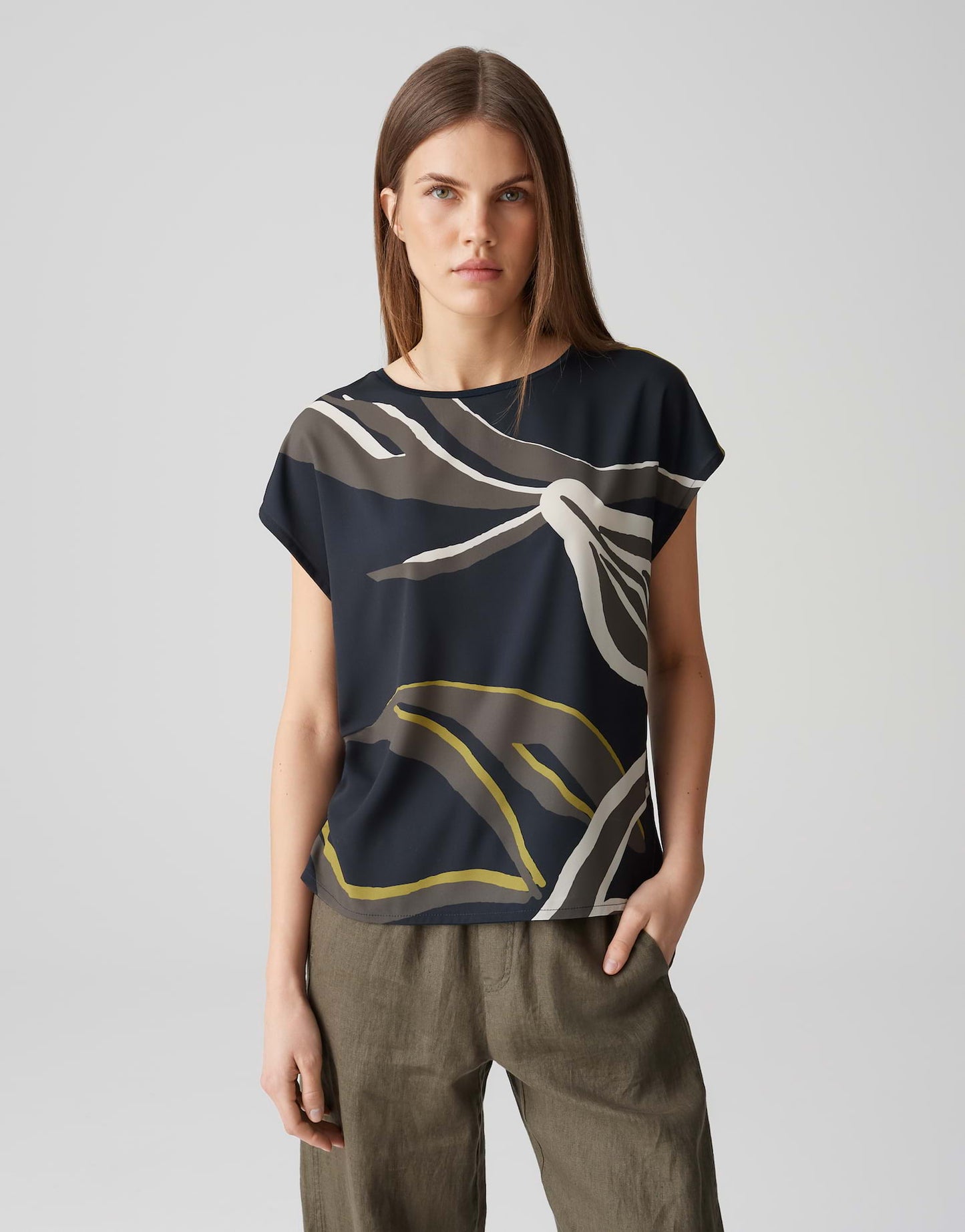 Sopika print (Coal Blue)