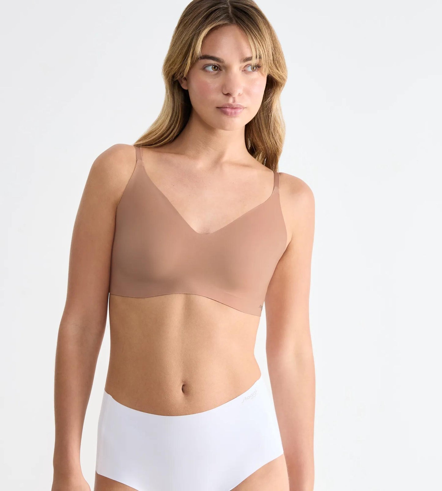 sloggi ZERO Microfibre 2.0 Bralette (00me Cameo Brown)