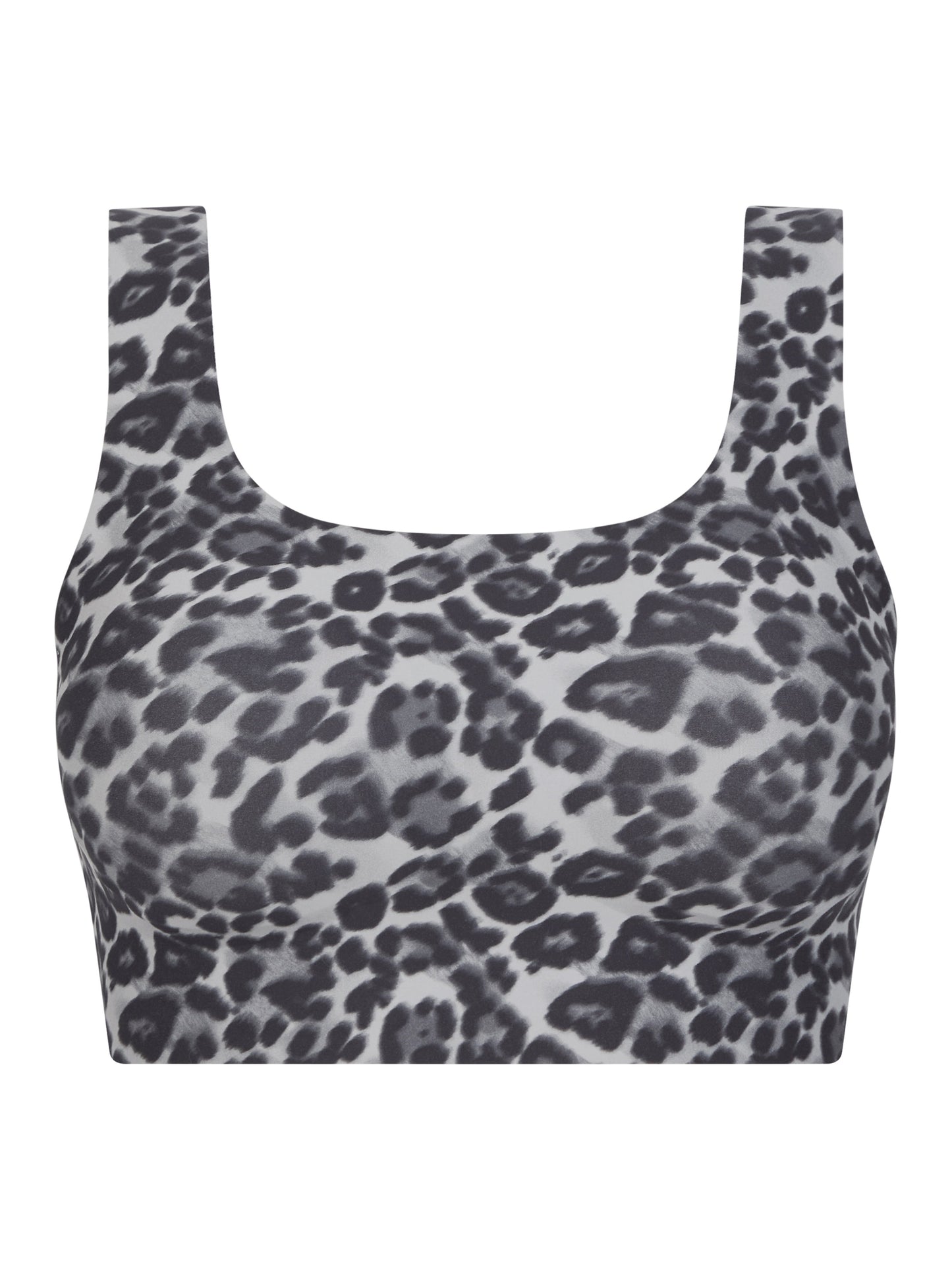 SoftStrech Power Rundhals BH (Grey Leopard)