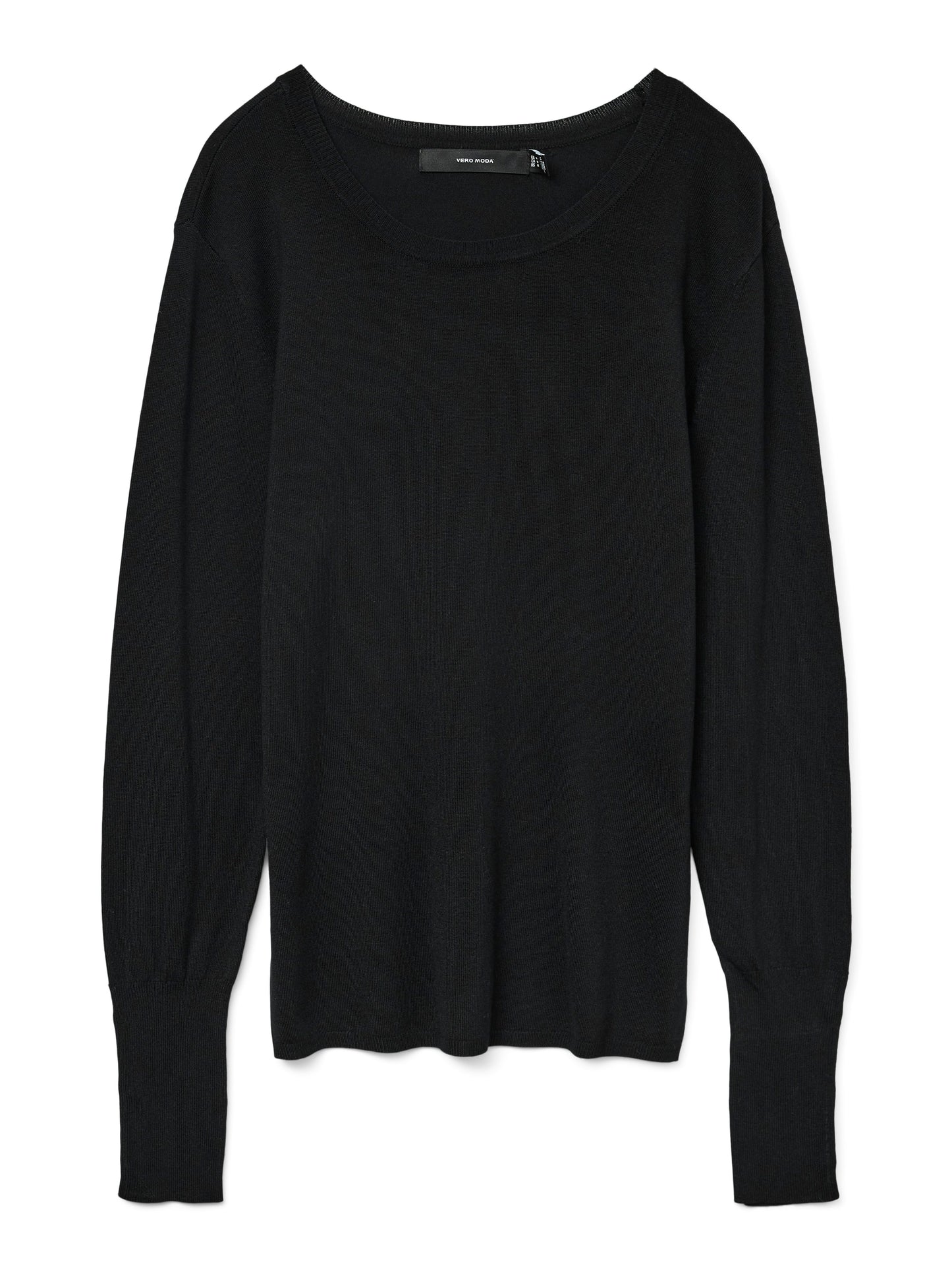 Vmdory Ls O-neck Button Pullover Ga Noos (Black)