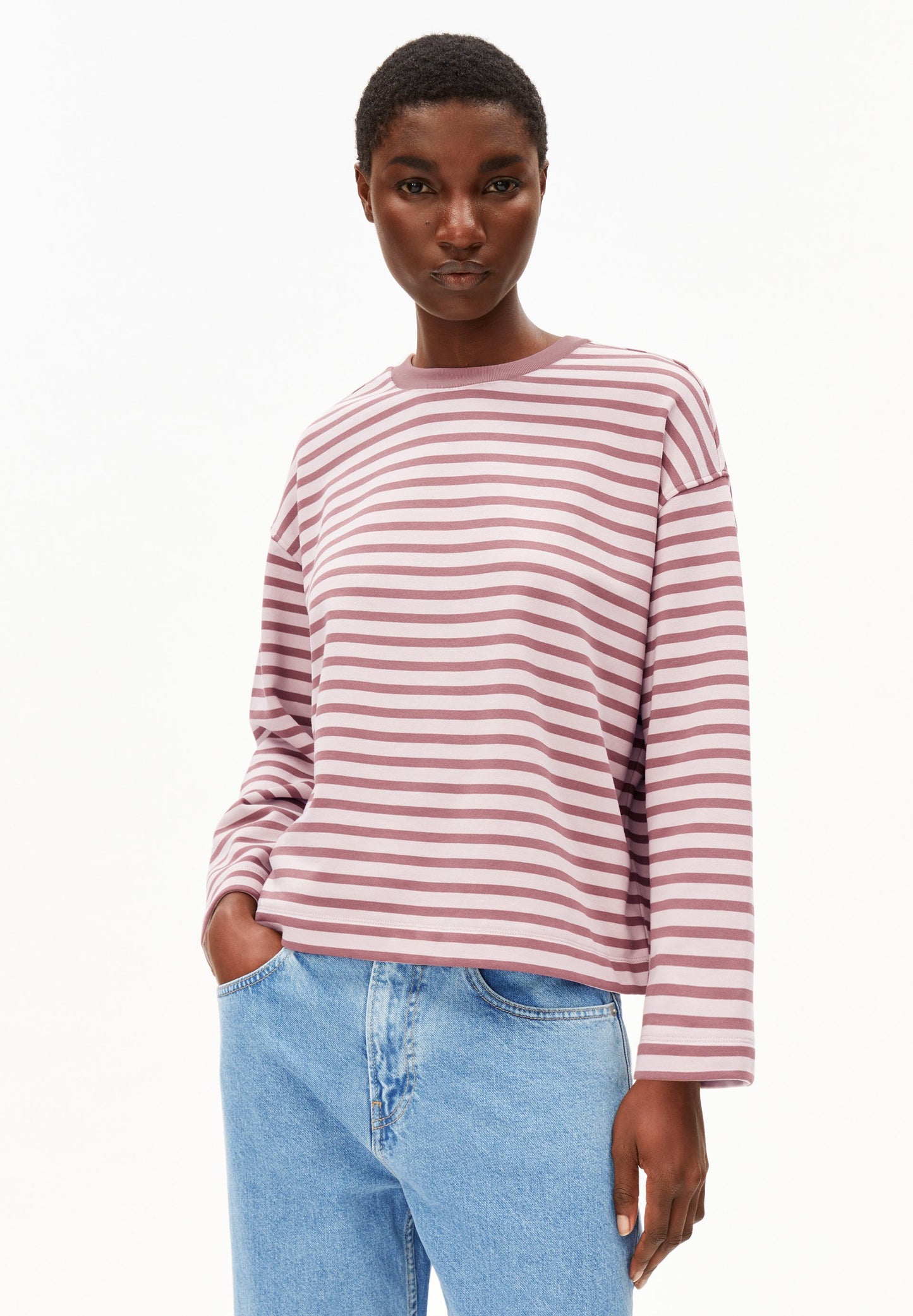 Frankaa Maarlen Stripe (Ice Grape-dark)