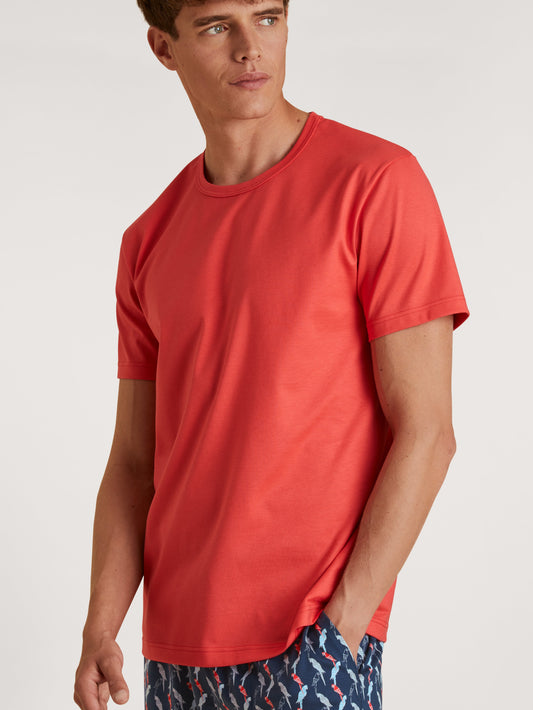 HERREN T-Shirt (Cayenne Red)