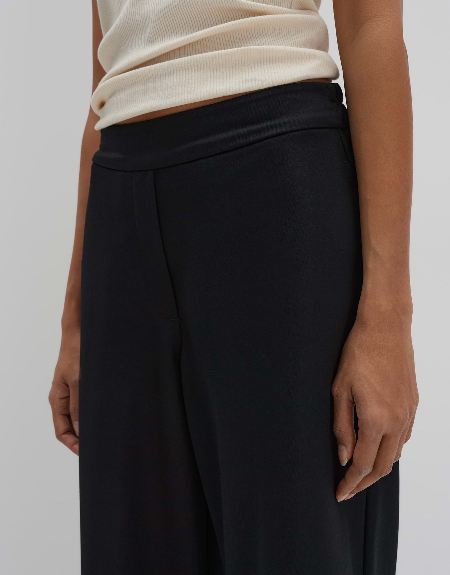 Cenya cropped wide (Black)