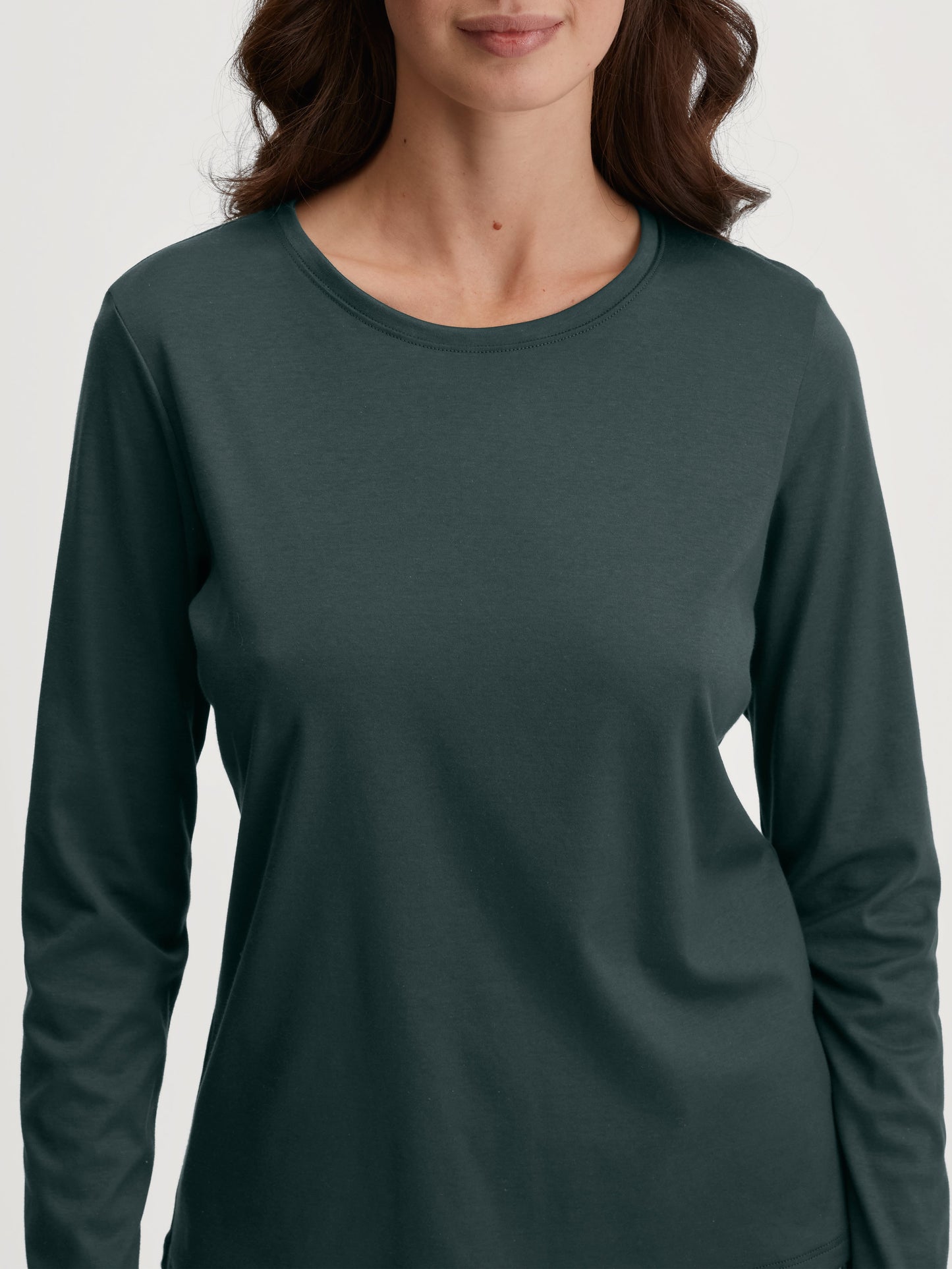 WOMEN Shirt long-sleeve (Deep Emerald Gre)