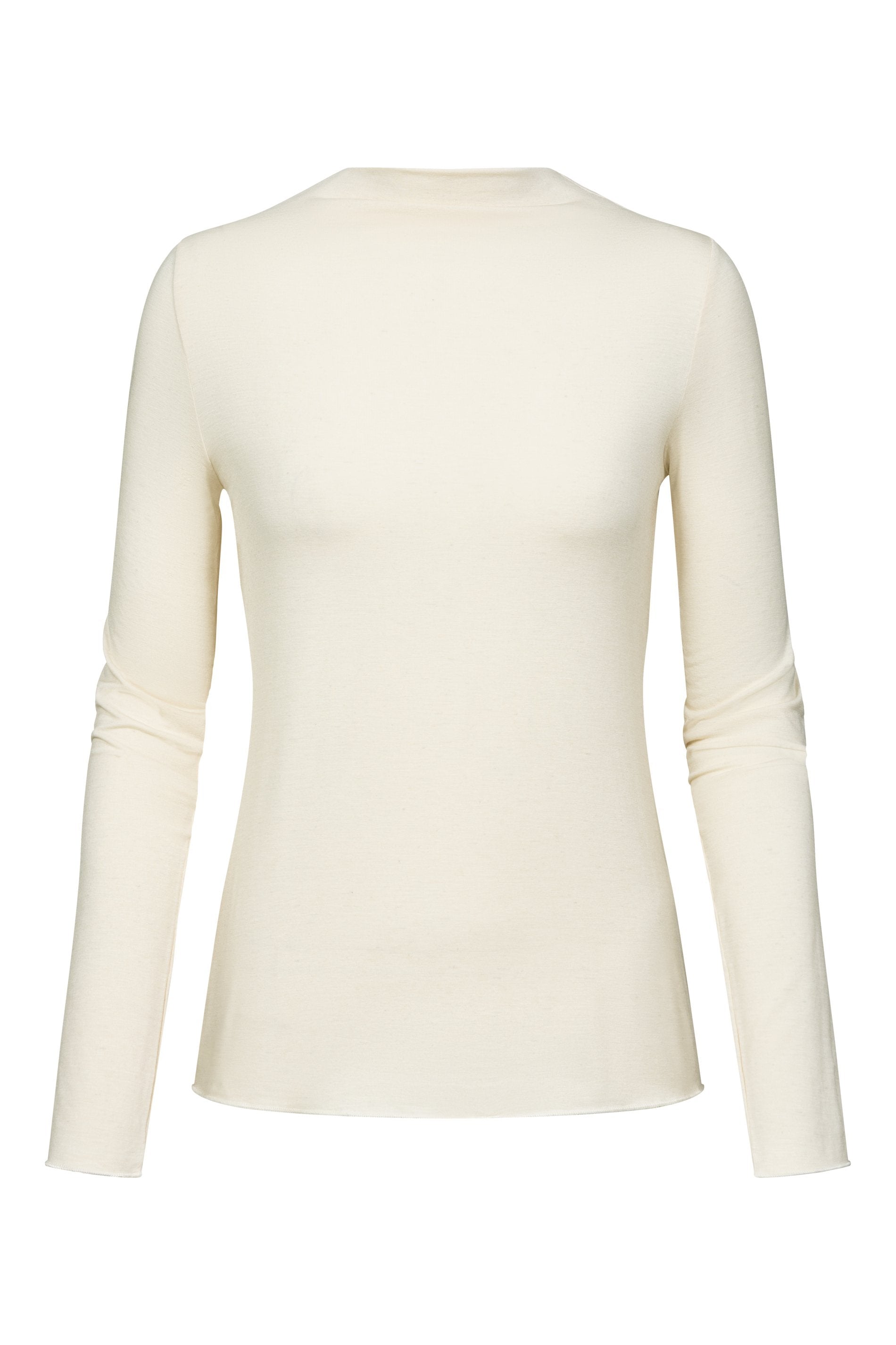 T-Shirt langarm (Almond Milk)