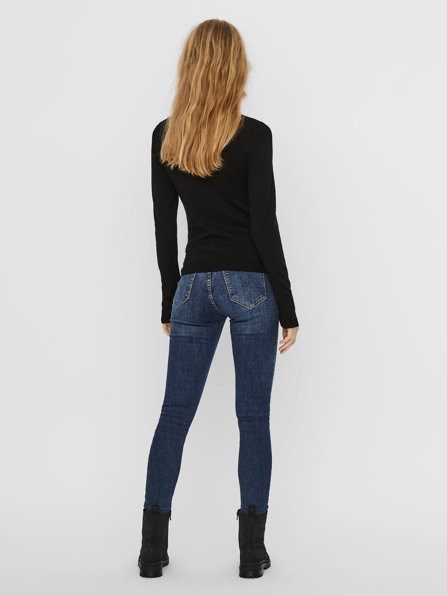 Vmglory Ls Rollneck Blouse Ga Noos (Black)