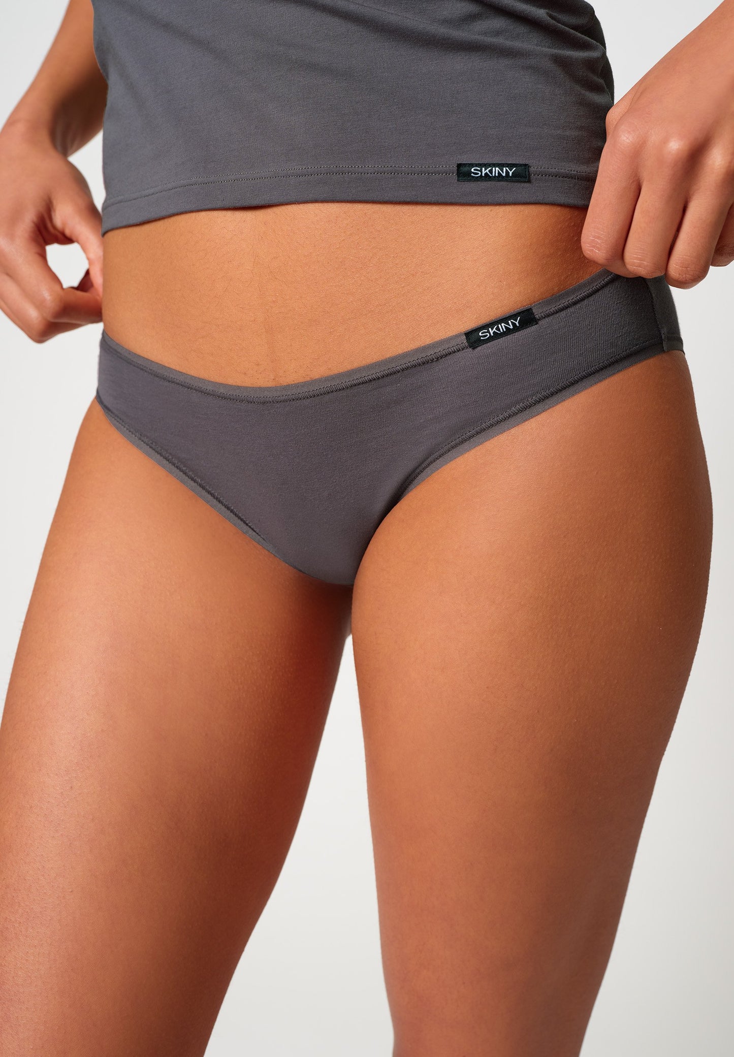 SKINY Damen Rio Slip DP Cotton Advantage (Bluevolcanic Se)