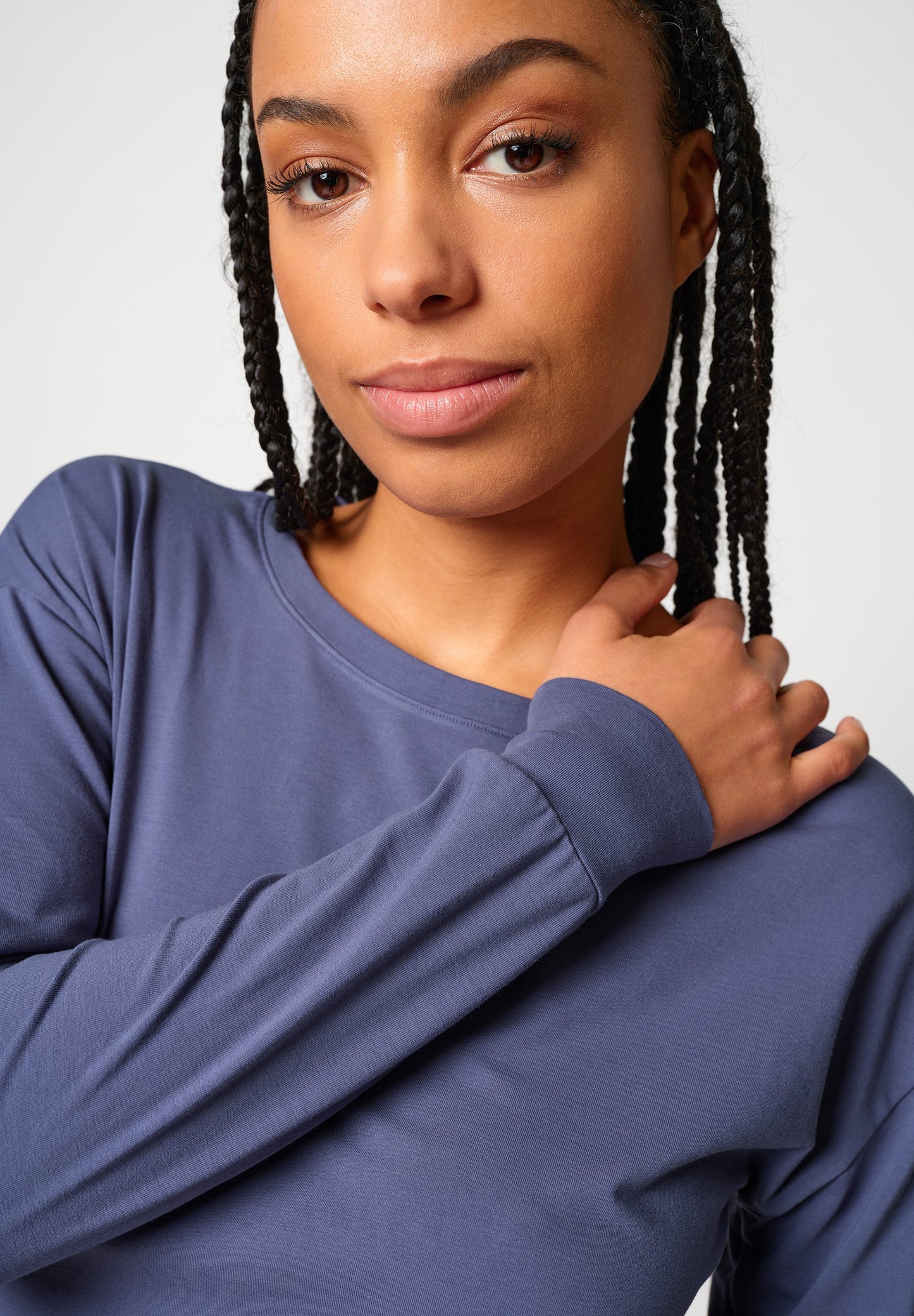 SKINY Damen Shirt lg. A. Night In Skiny 02 (Vintage Indigo)