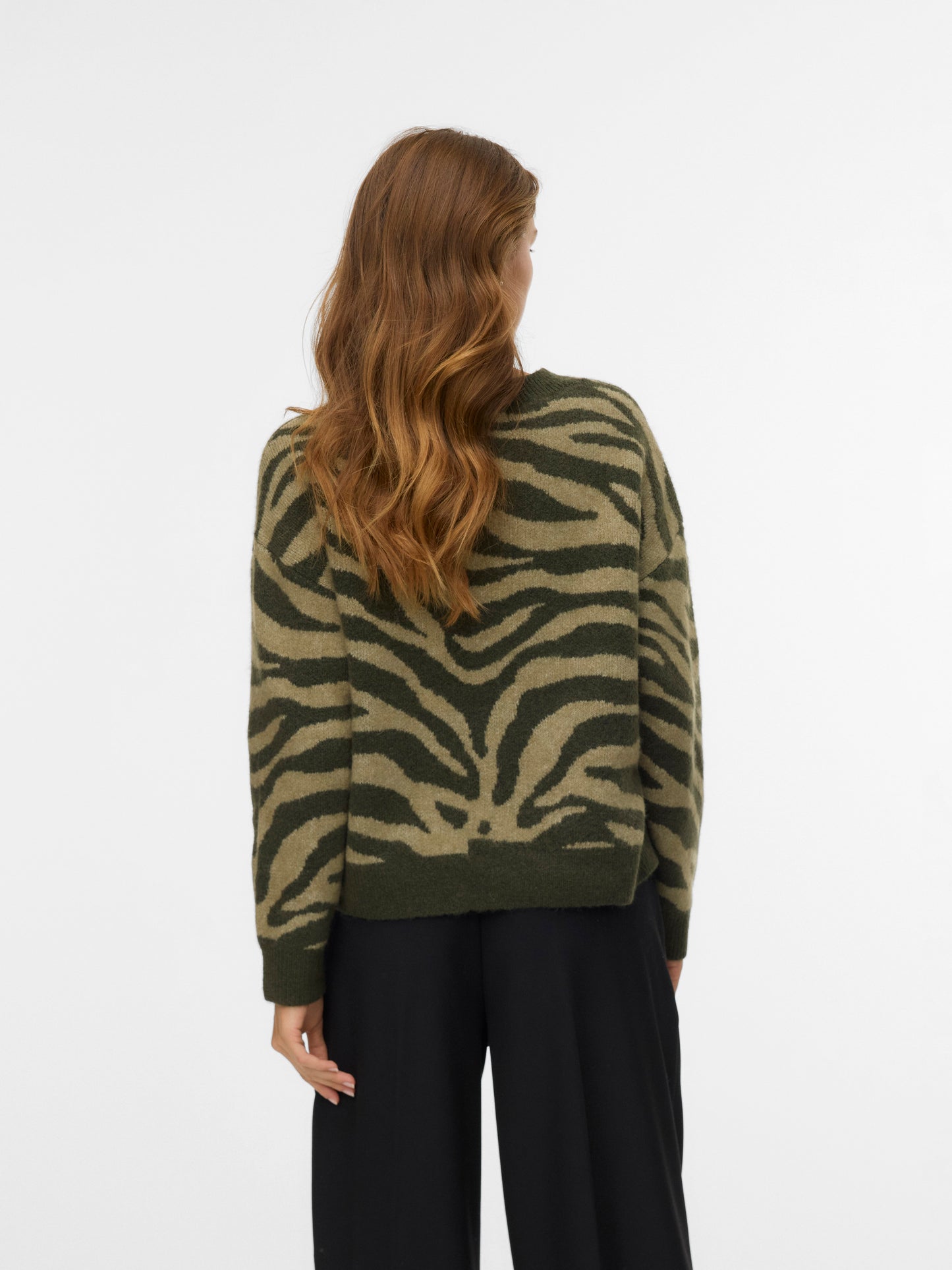 Vmnewkai Ls O-neck Pullover Boo (Grape Leaf)