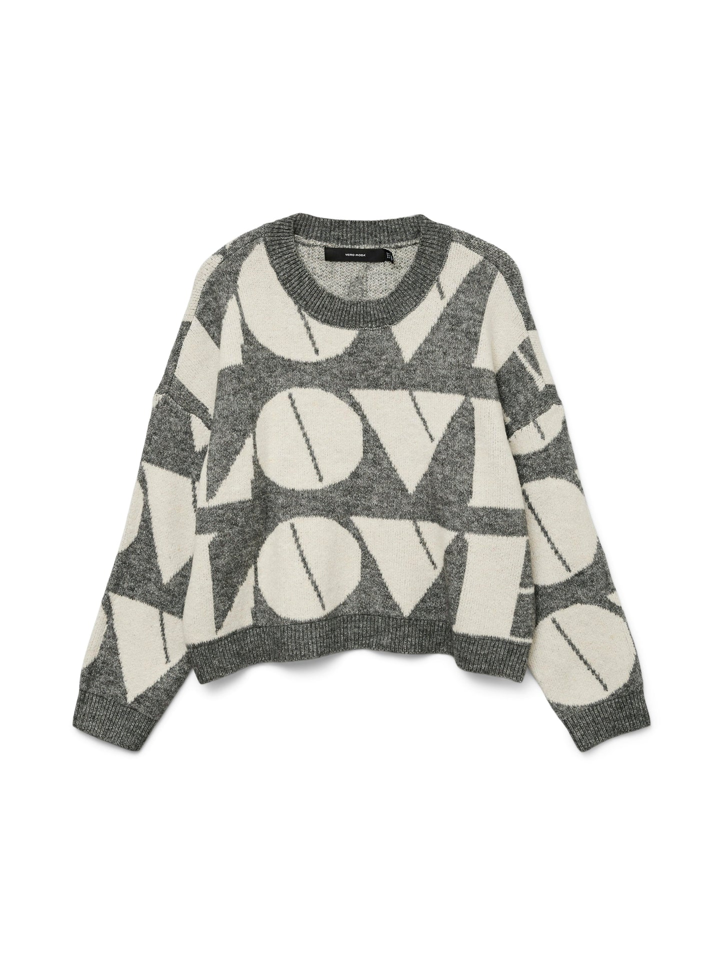 Vmlove Ls O-neck Pullover Boo (Medium Gre)