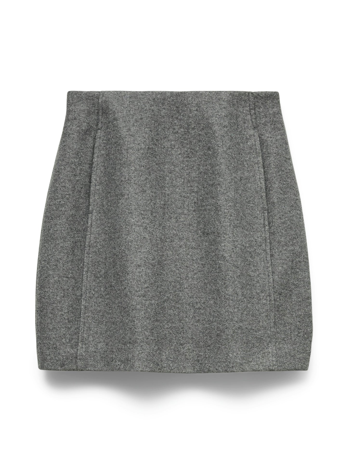 Vmfortuneallison Hw Short Skirt Ga Noos (Medium Grey M)
